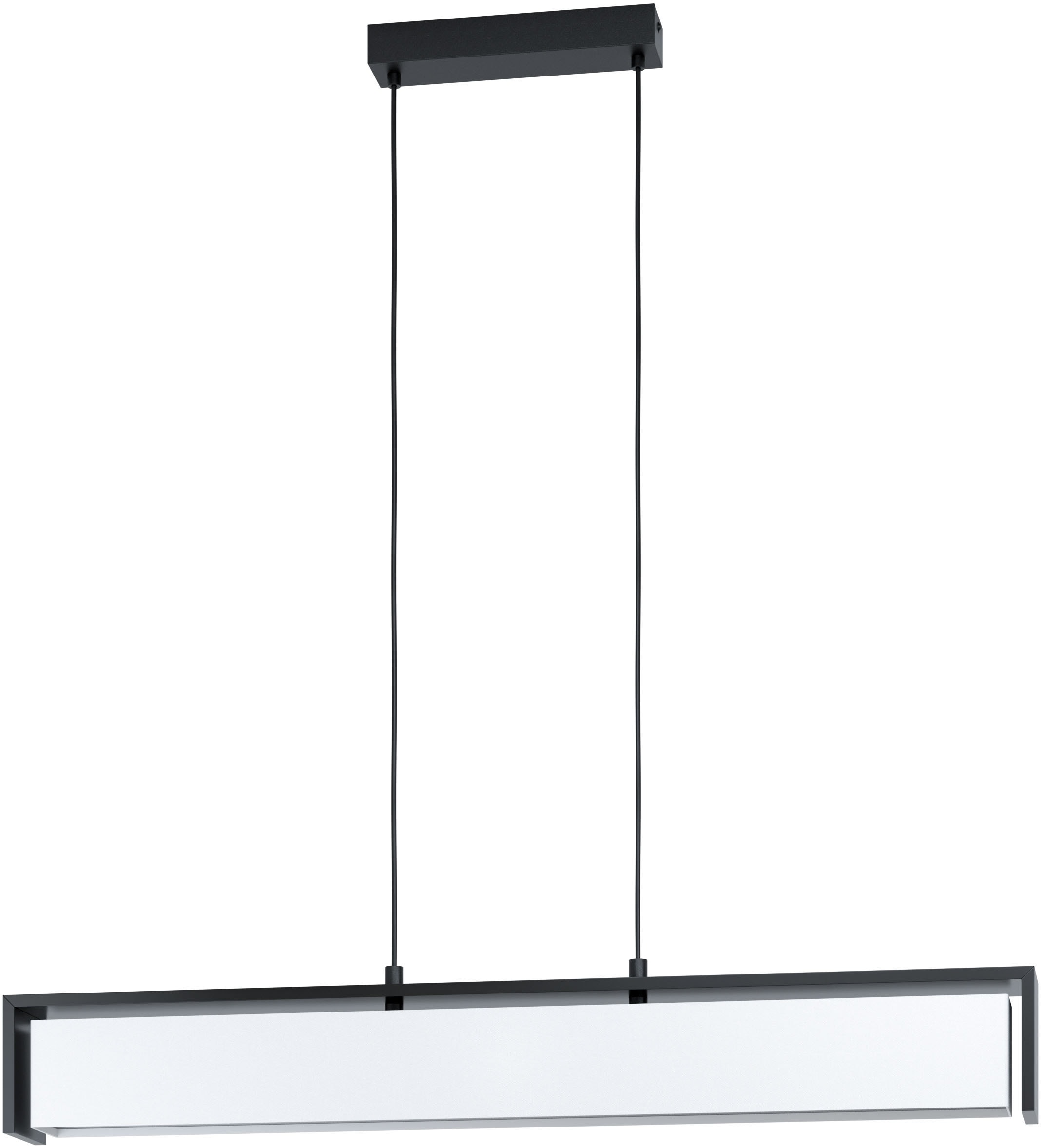 EGLO Hängeleuchte »VALDELAGRANO-Z« in schwarz aus Stahl, Holz / inkl. LED fest... kaufen