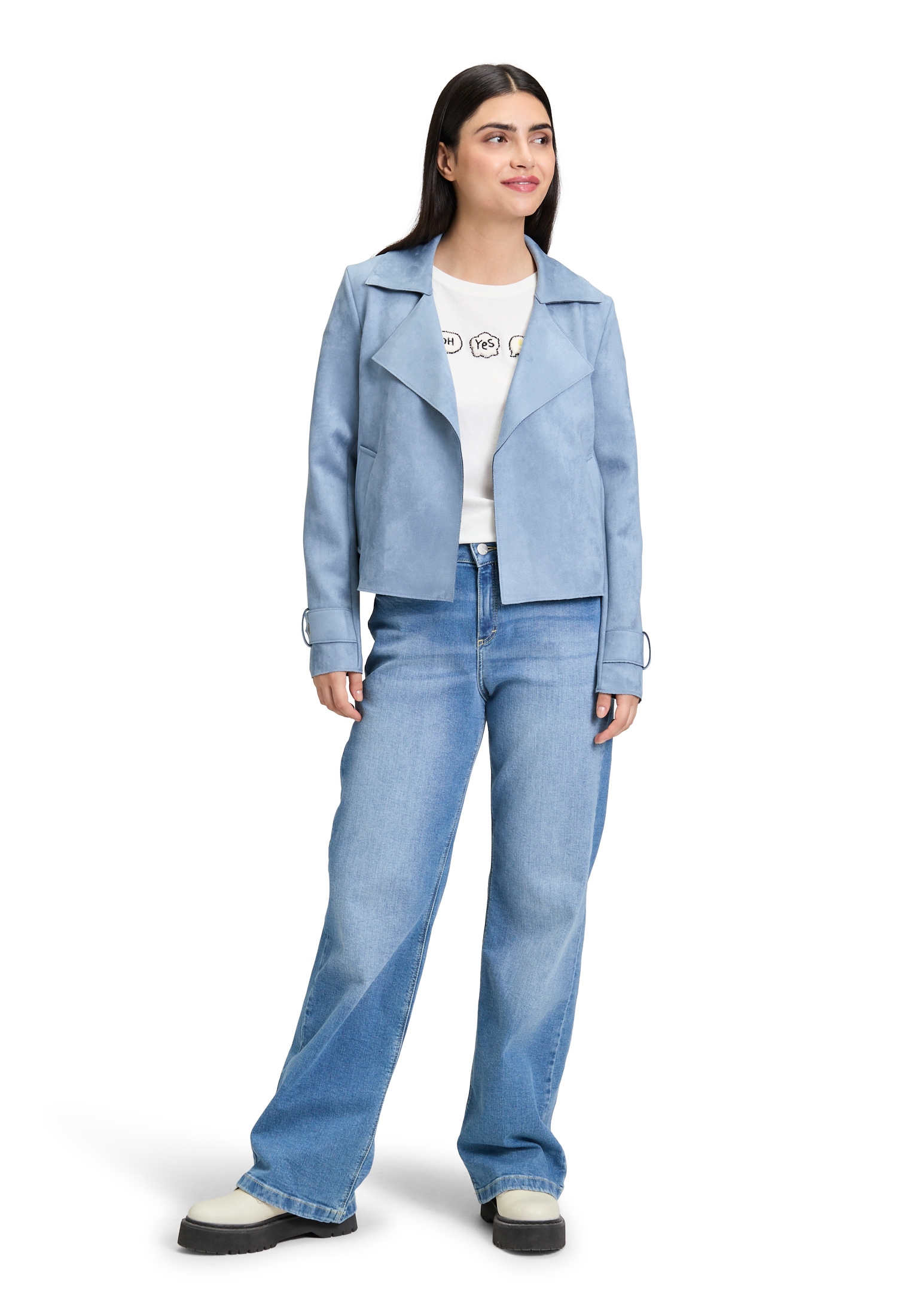 Cartoon Jackenblazer »Casual-Jacke mit Taschen«