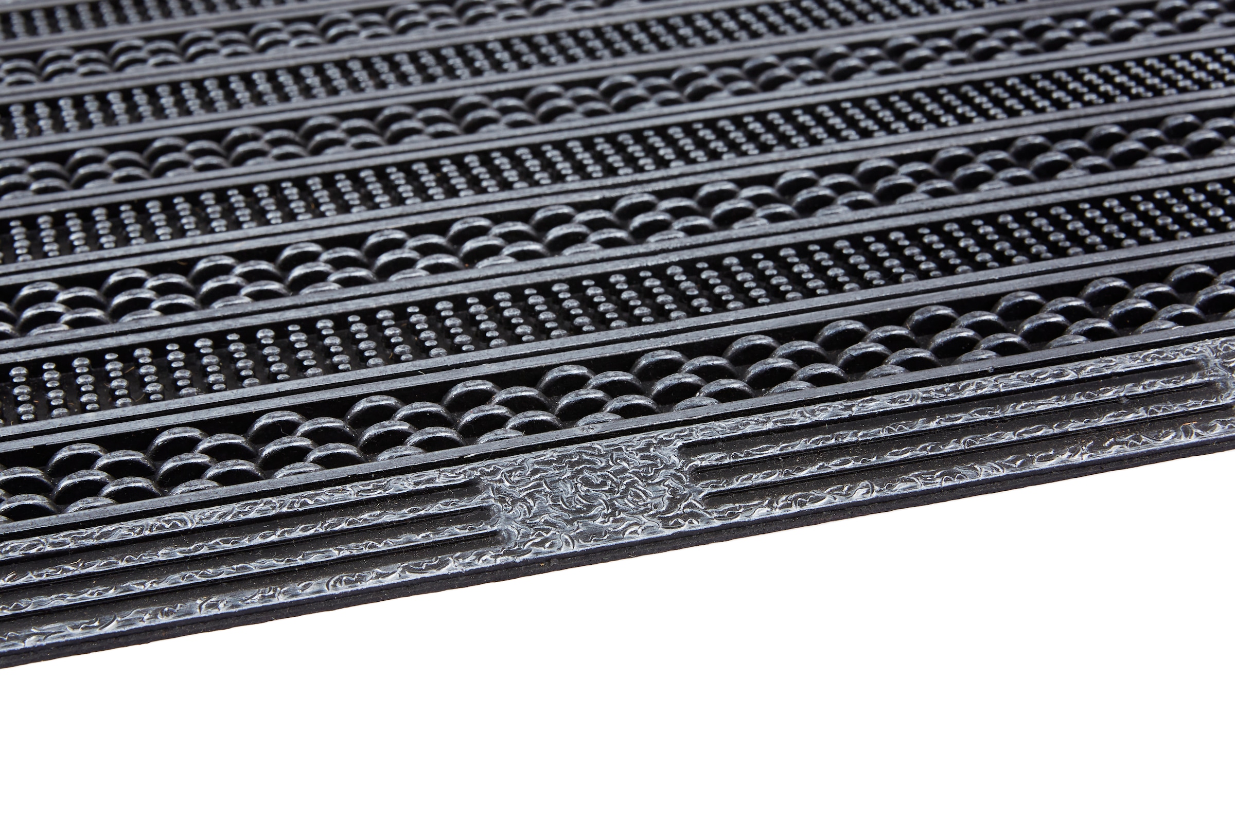 ASTRA Fußmatte »Rubic329« rechteckig 8 mm Höhe Gummi Fussmatte mit Rillen, rutschfest