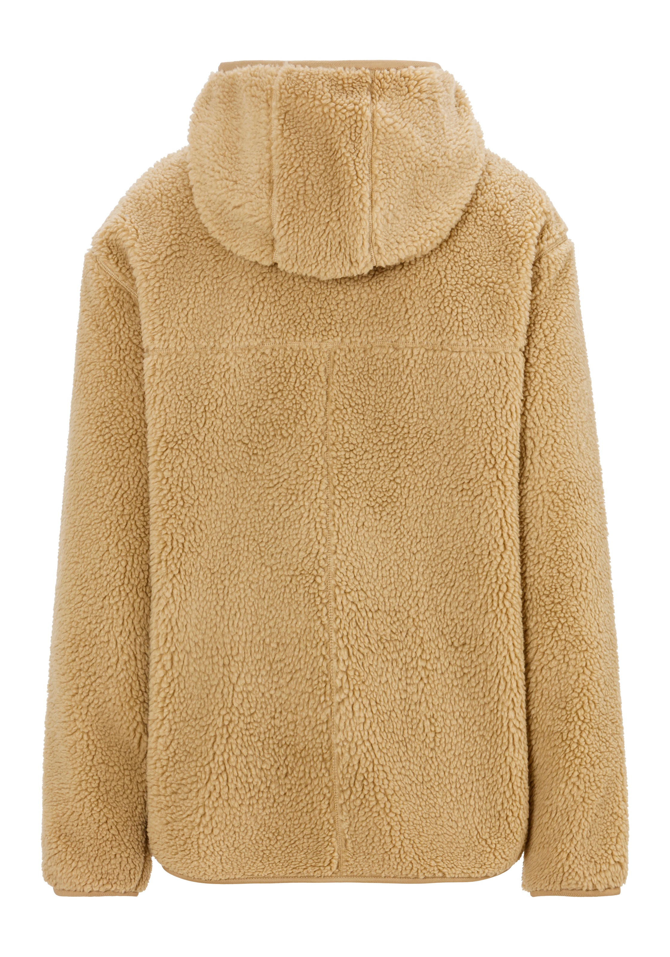 Tommy Jeans Plus Sweatjacke »TJM REG BADGE TEDDY ZIP TRU EXT«, Große Größen