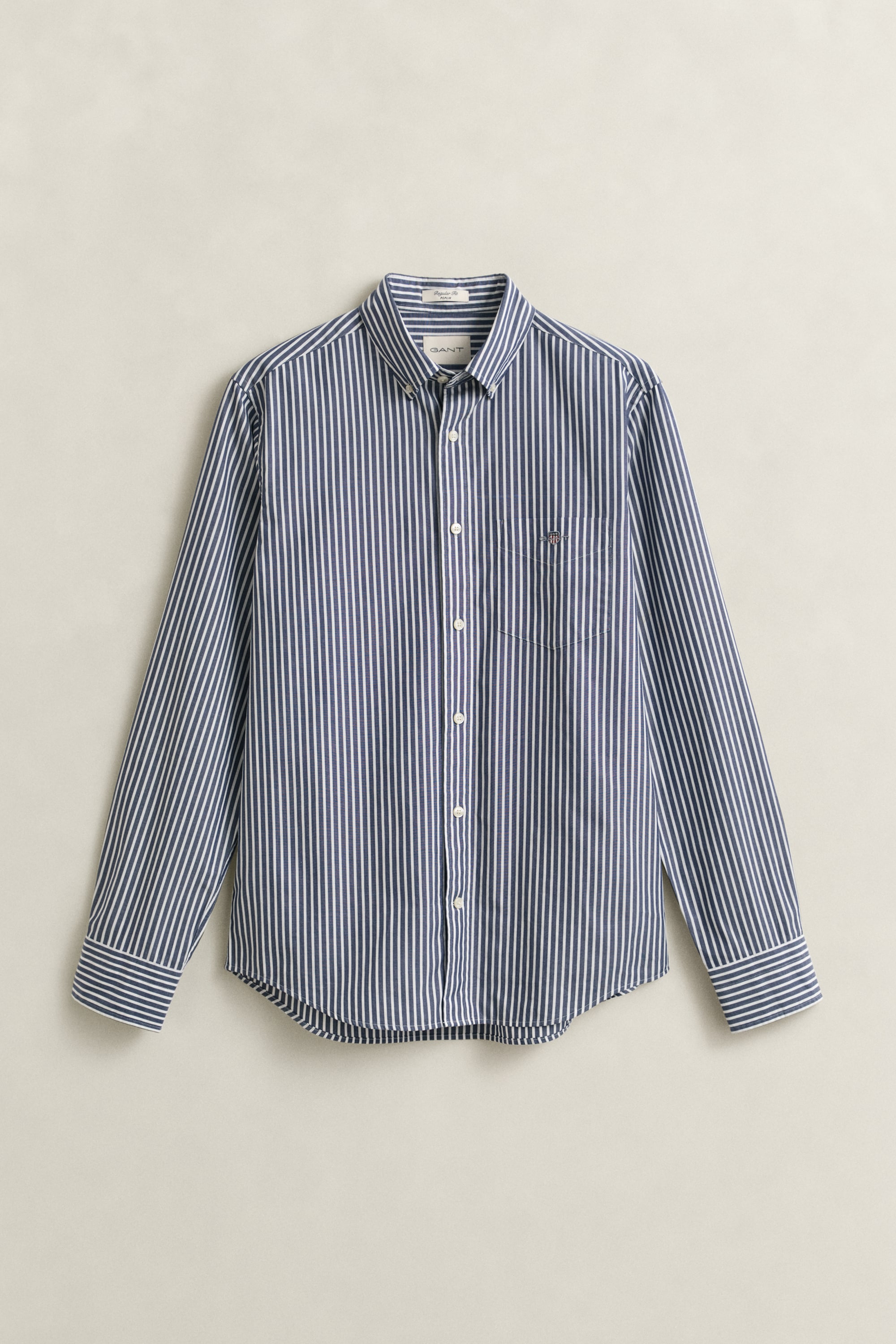 Gant Langarmhemd »REG POPLIN STRIPE SHIRT«
