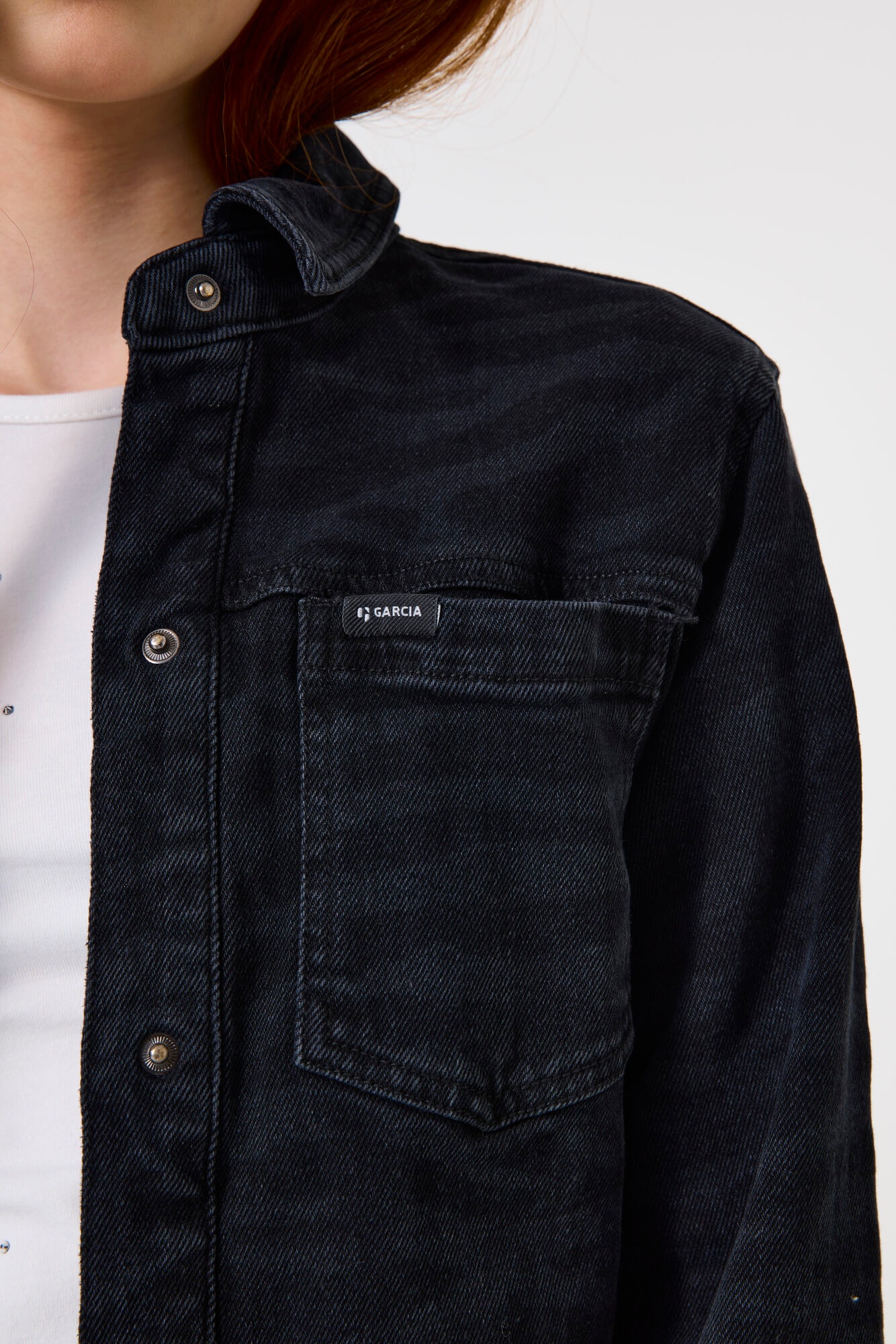 Garcia Jeansjacke »colbert + gilet« mit All-Over Print for GIRLS