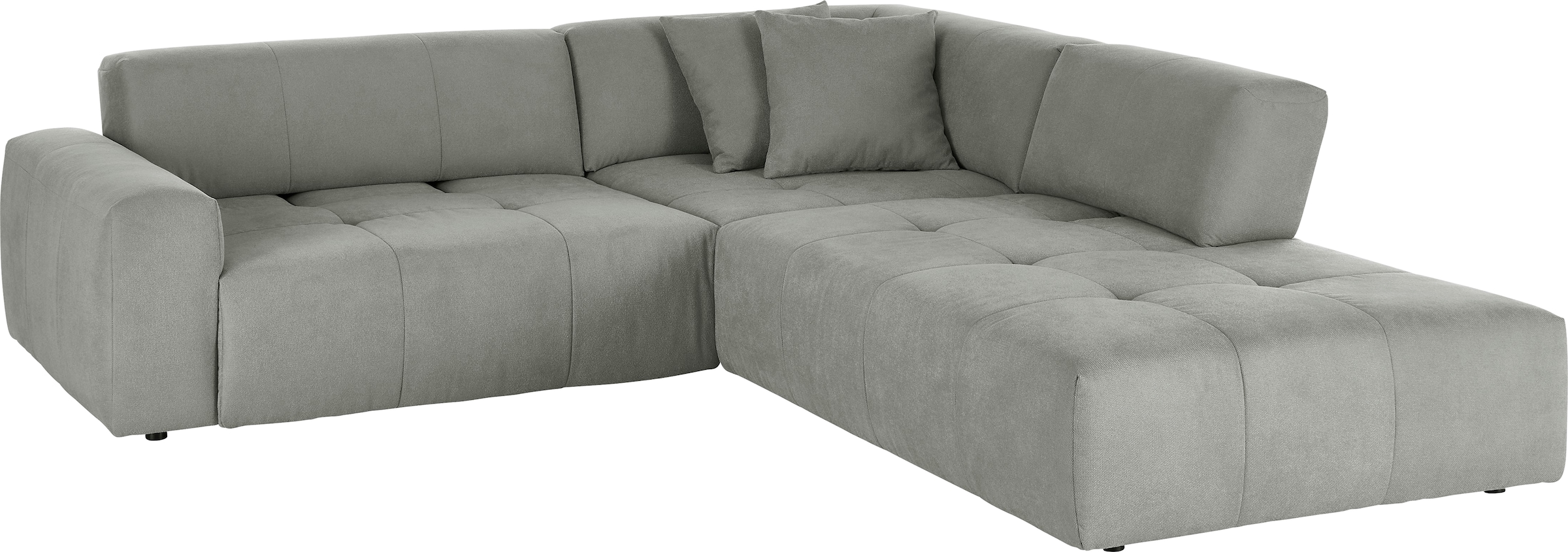 3C Candy Ecksofa »Yoshy Komfortsofa, bequem und modern, hochwertige Verarbeitungsdetails« Zwei verschiedene Sitztiefen durch verstellbare Rückenlehne, L-Form