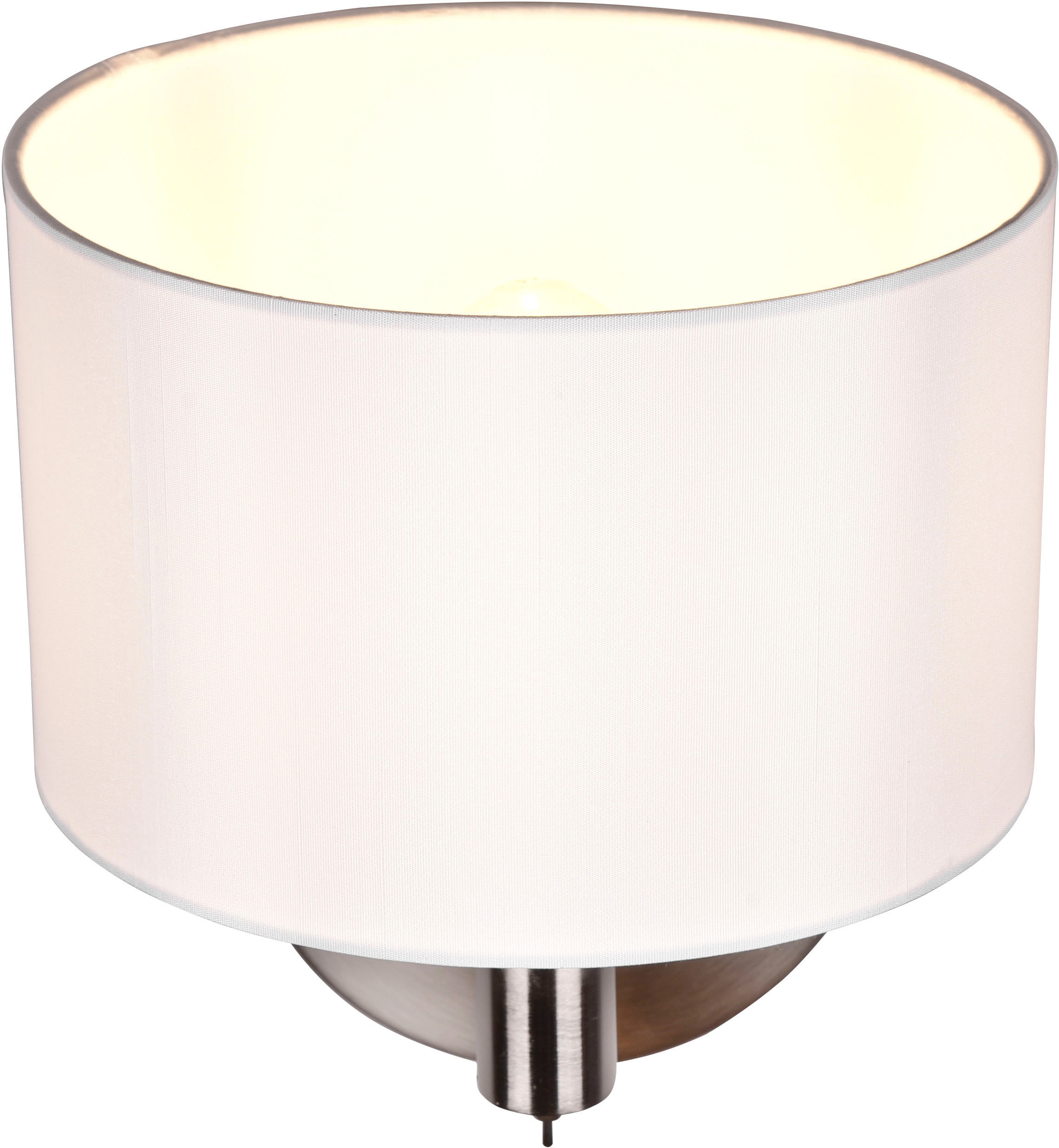 TRIO Leuchten Wandleuchte »Cassio«, 1 flammig, Leuchtmittel E27 | ohne Leuchtmittel, Wandlampe Schlafzimmer, exkl E27 Leuchtmittel wechselbar, Kippschalter