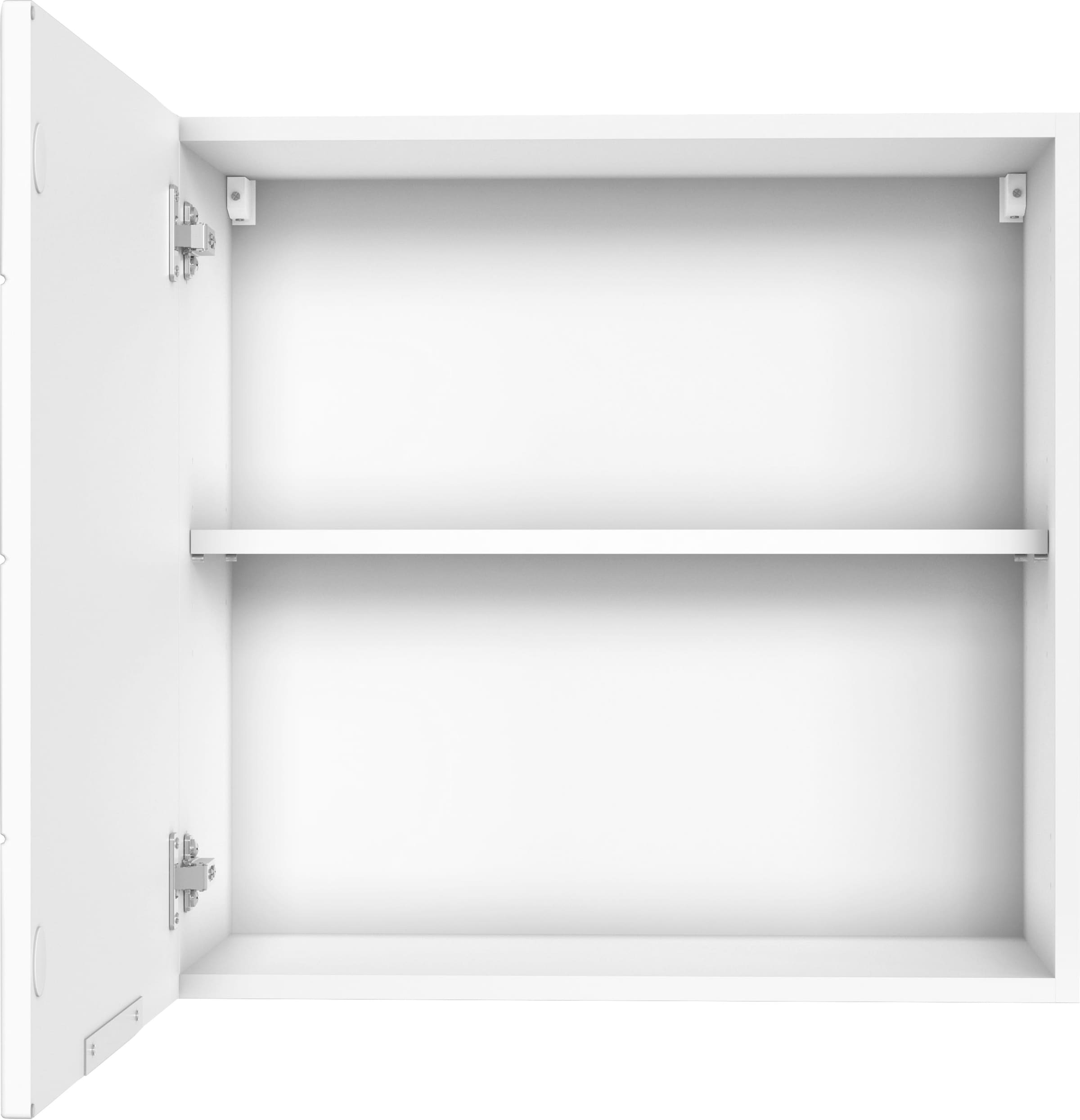 KOCHSTATION Hängeschrank »KS-Luhe«, 60 cm breit, hochwertige MDF-Fronten mit waagerechter Lisene