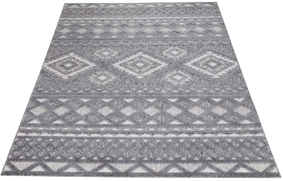 Carpet City Teppich »In-& Outdoorteppich Santorini 435, 3D-Effekt, Boho-Look«, rechteckig, 5 mm Höhe, Wetterfest & UV-beständig für Terrasse, Balkon, Küche, Flur