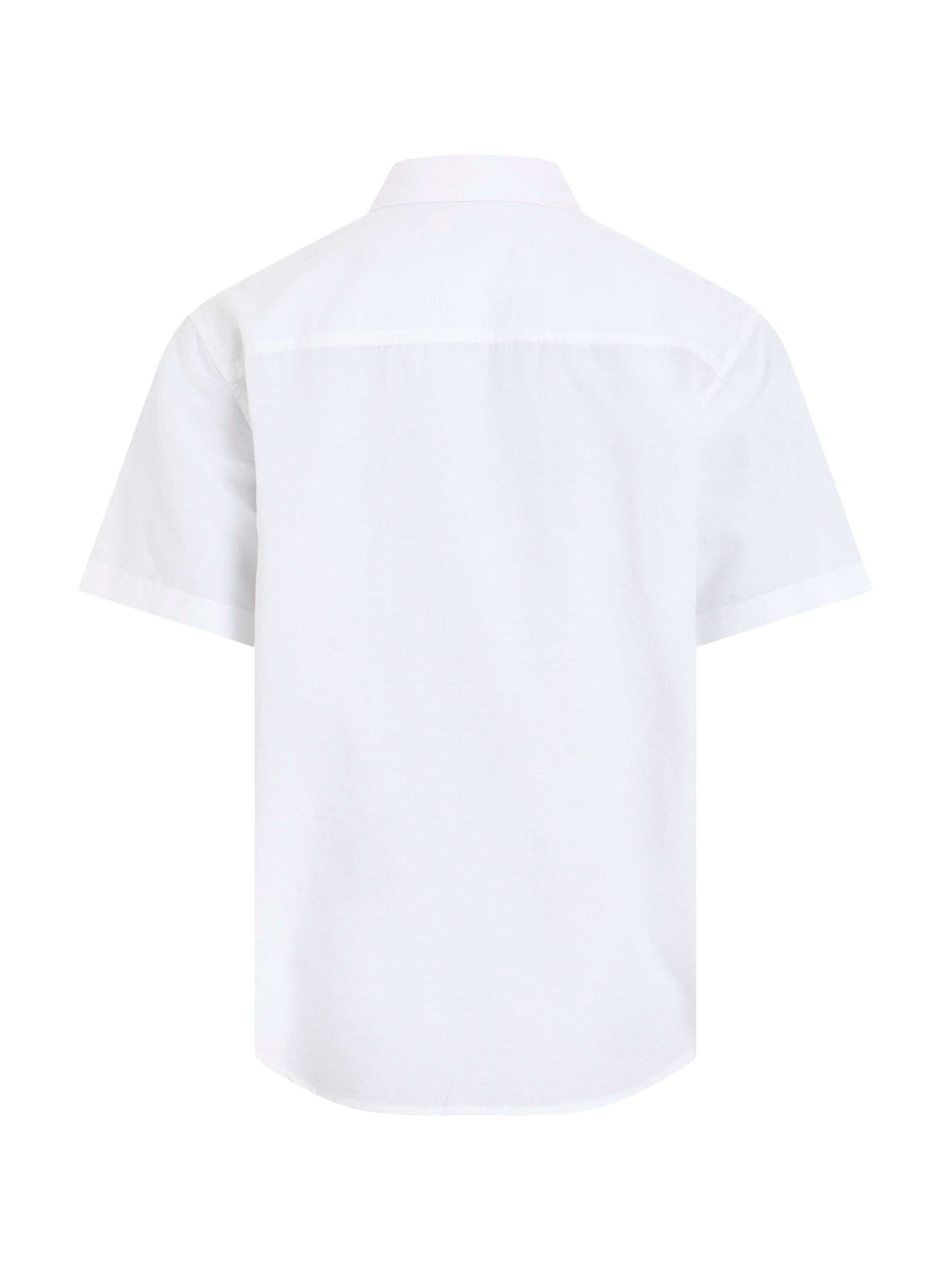 Calvin Klein Jeans Kurzarmhemd »LINEN COTTON S/S SHIRT«, mit Brusttasche