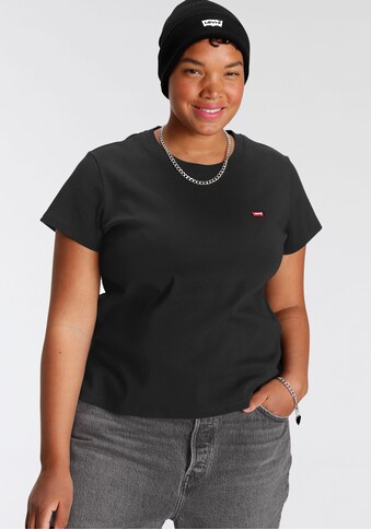 Levi's® Plus T-Shirt »SS BABY TEE«, mit kleinem Batwing-Logo kaufen
