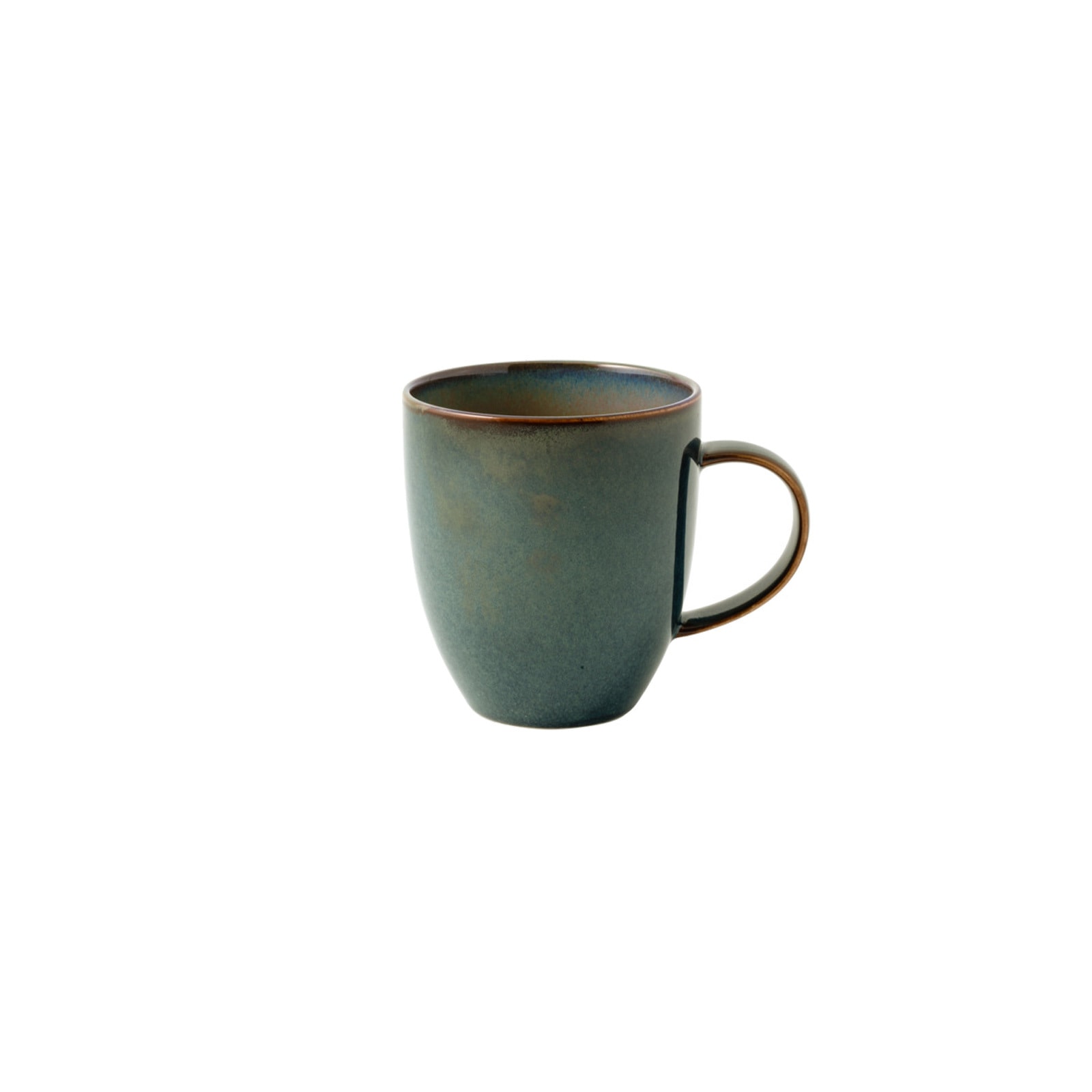 like. by Villeroy & Boch Geschirr-Set »Frühstücks-Set Crafted Breeze 6er Set blau-grau« Spülmaschinenfest, Mikrowellensicher