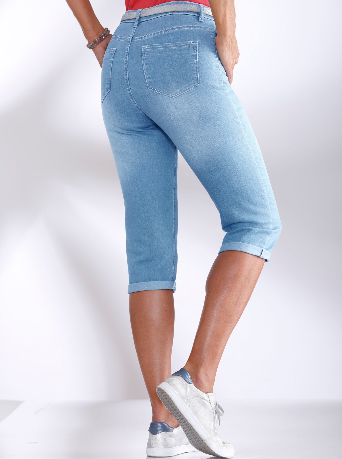 Casual Looks Caprijeans, (1 tlg.)