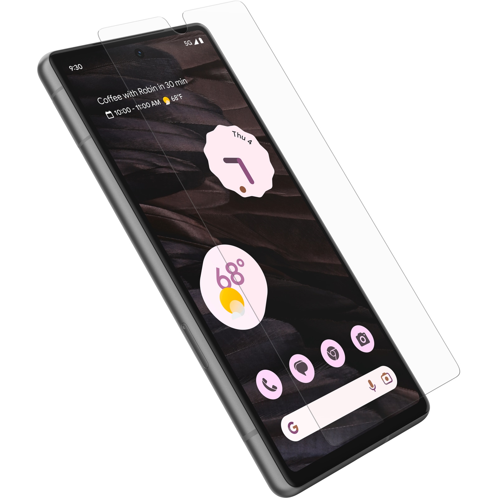 Google Pixel 7a Handyhülle + Displayschutzglas