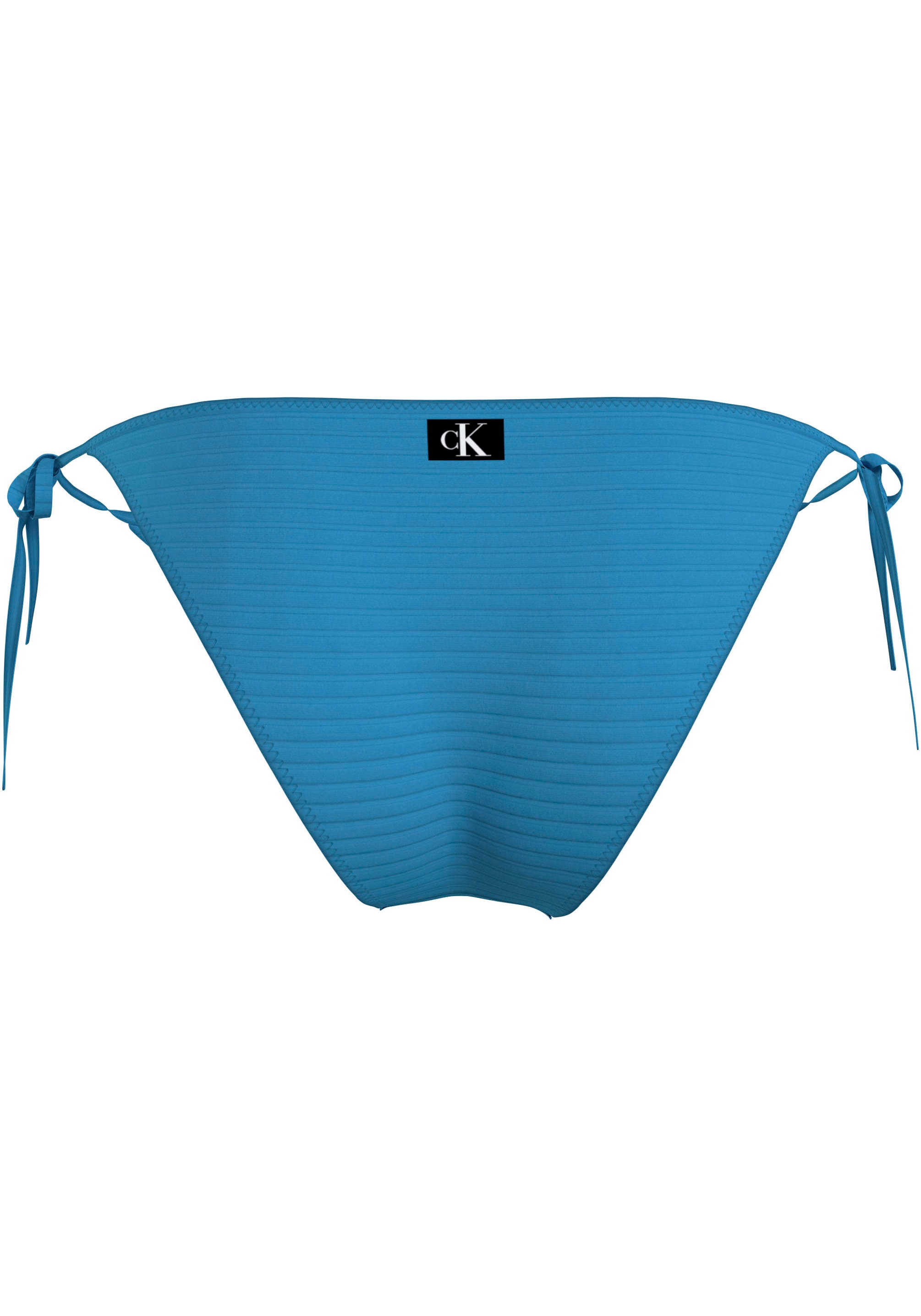 Calvin Klein Swimwear Bikini-Hose »STRING SIDE TIE BIKINI«, mit gerippter Struktur