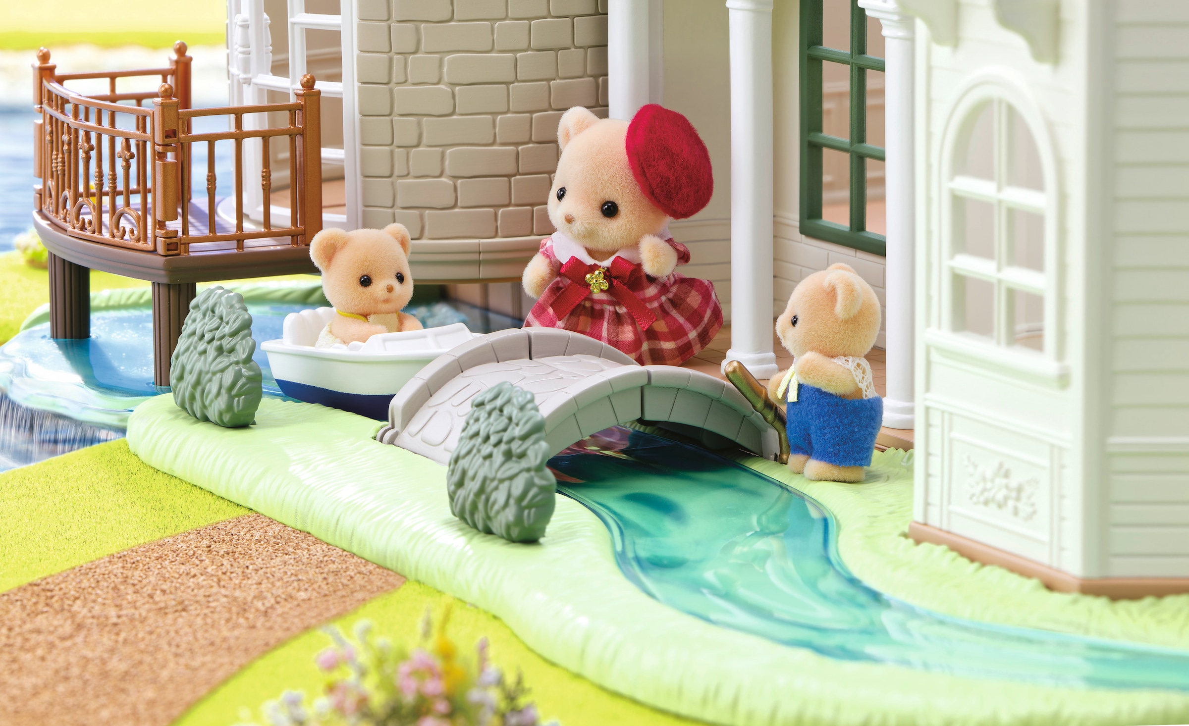 Sylvanian Families Spielwelt »Villa am Fluss«