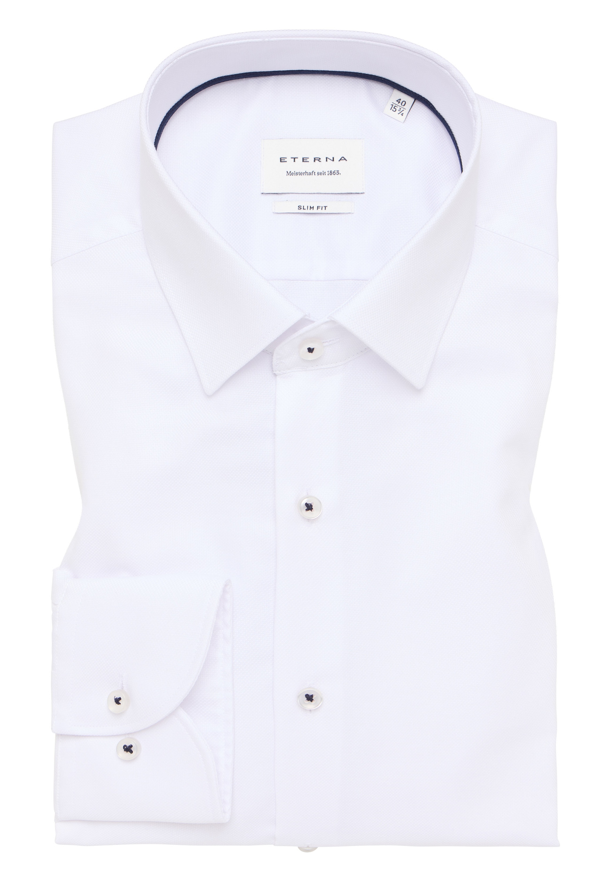 Eterna Langarmhemd »SLIM FIT«, NON IRON (bügelfrei)