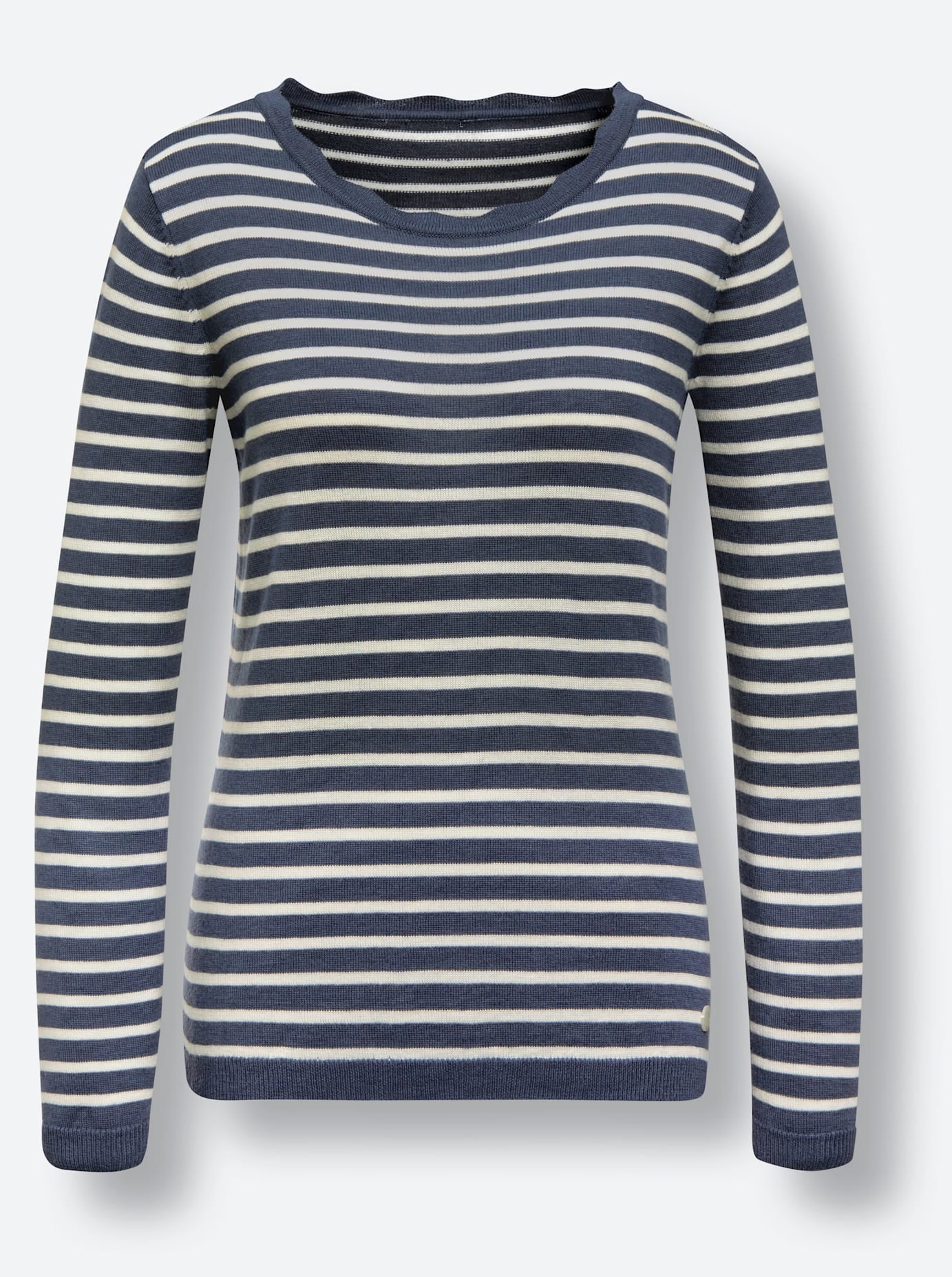 CREATION L PREMIUM Strickpullover »Viskose-Merino-Pullover«