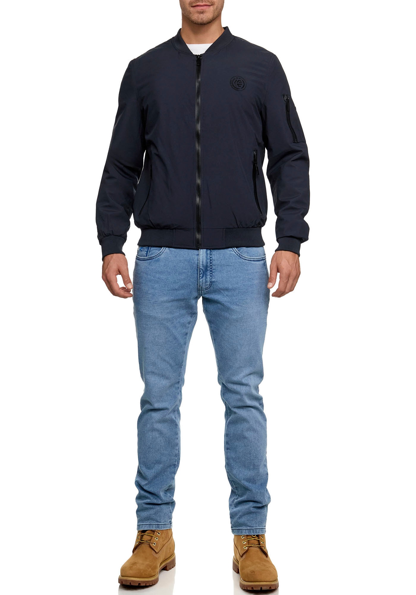 Indicode Blouson »INBerto«, ohne Kapuze