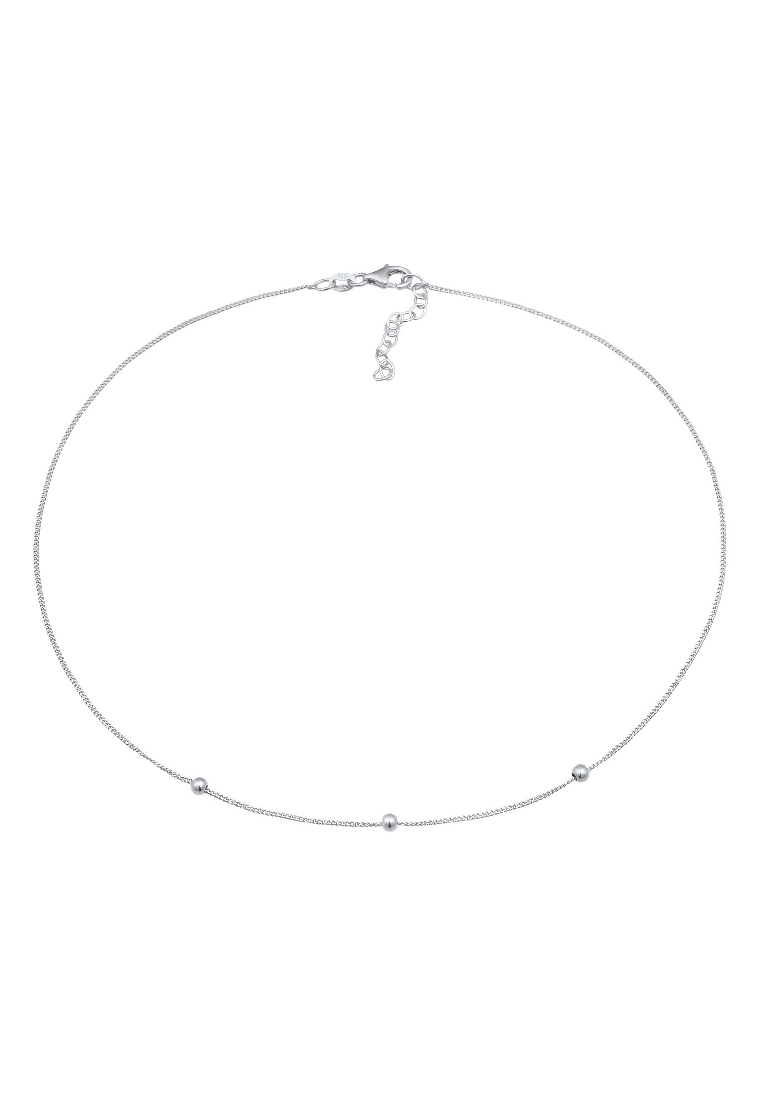 Elli Choker »Halskette Choker Silberbeads Kugelkette Verspielt 925 Silber«