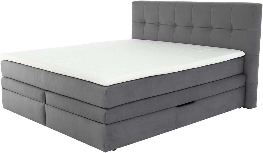 Jockenhöfer Gruppe Boxspringbett »Amy«, mit Bettkasten und Kaltschaum-Topper, erhältlich in 140 & 180cm Breite