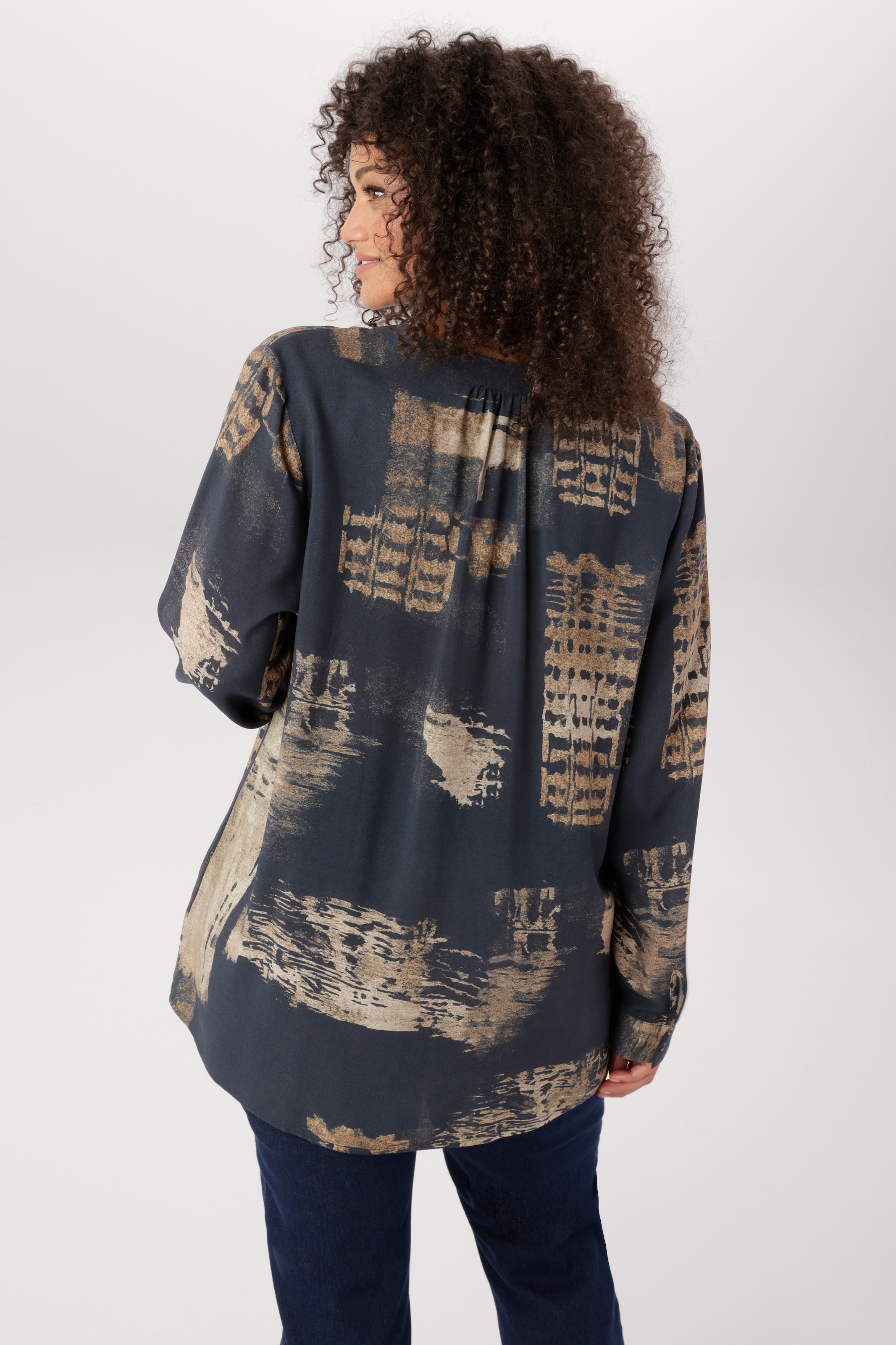 Aniston PLUS Longbluse extravagant bedruckt - NEUE KOLLEKTION