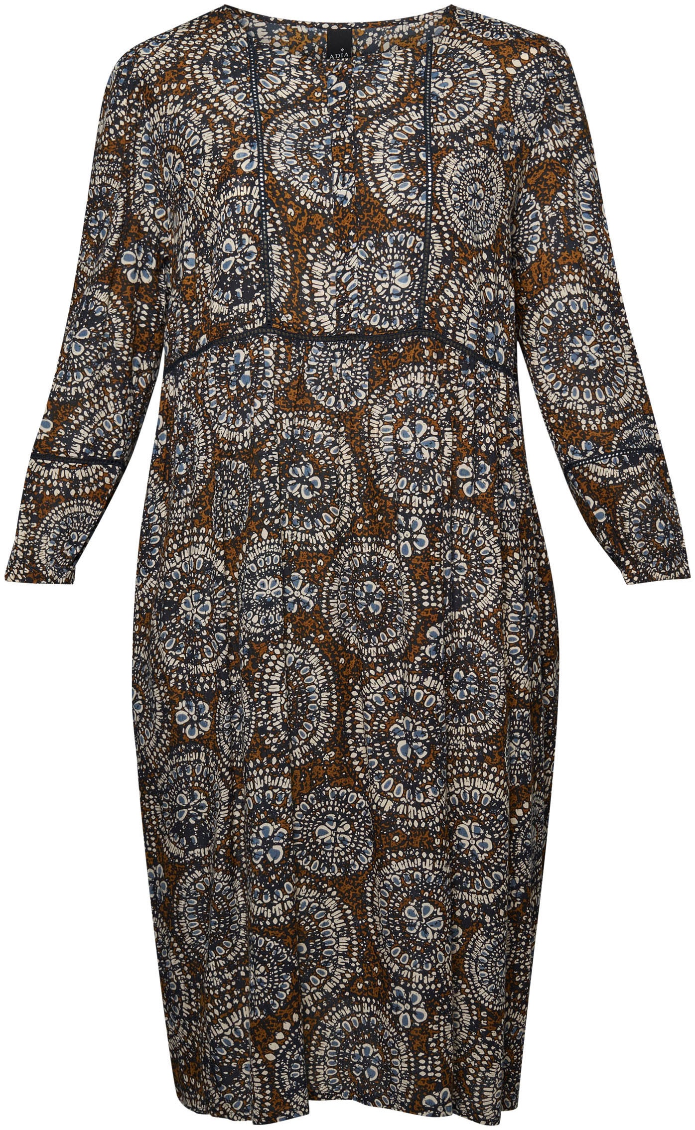 ADIA Jerseykleid, mit Allround-Muster