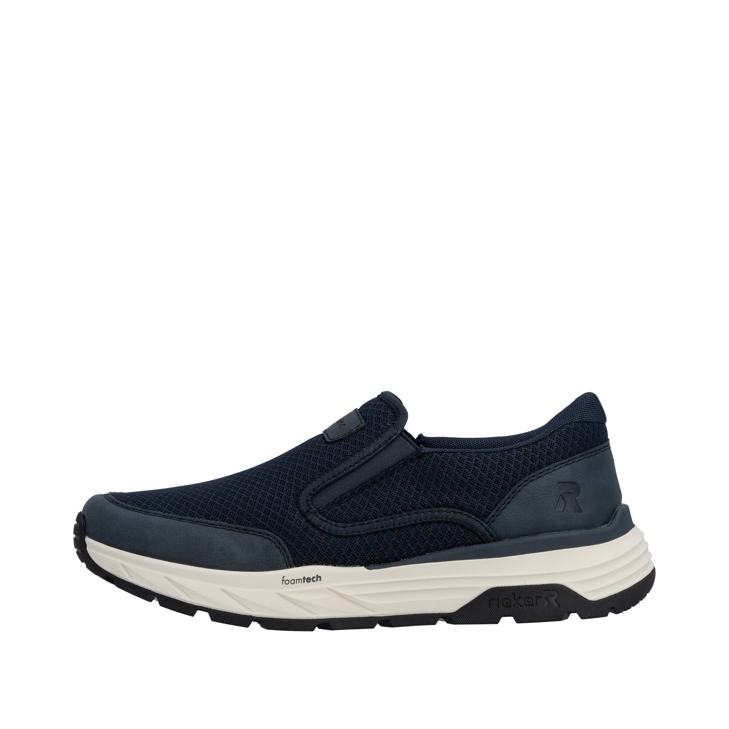 Rieker Slip-On Sneaker  Slipper, Schlupfschuh, Halbschuh, Freizeitsneaker mit Gummizüge