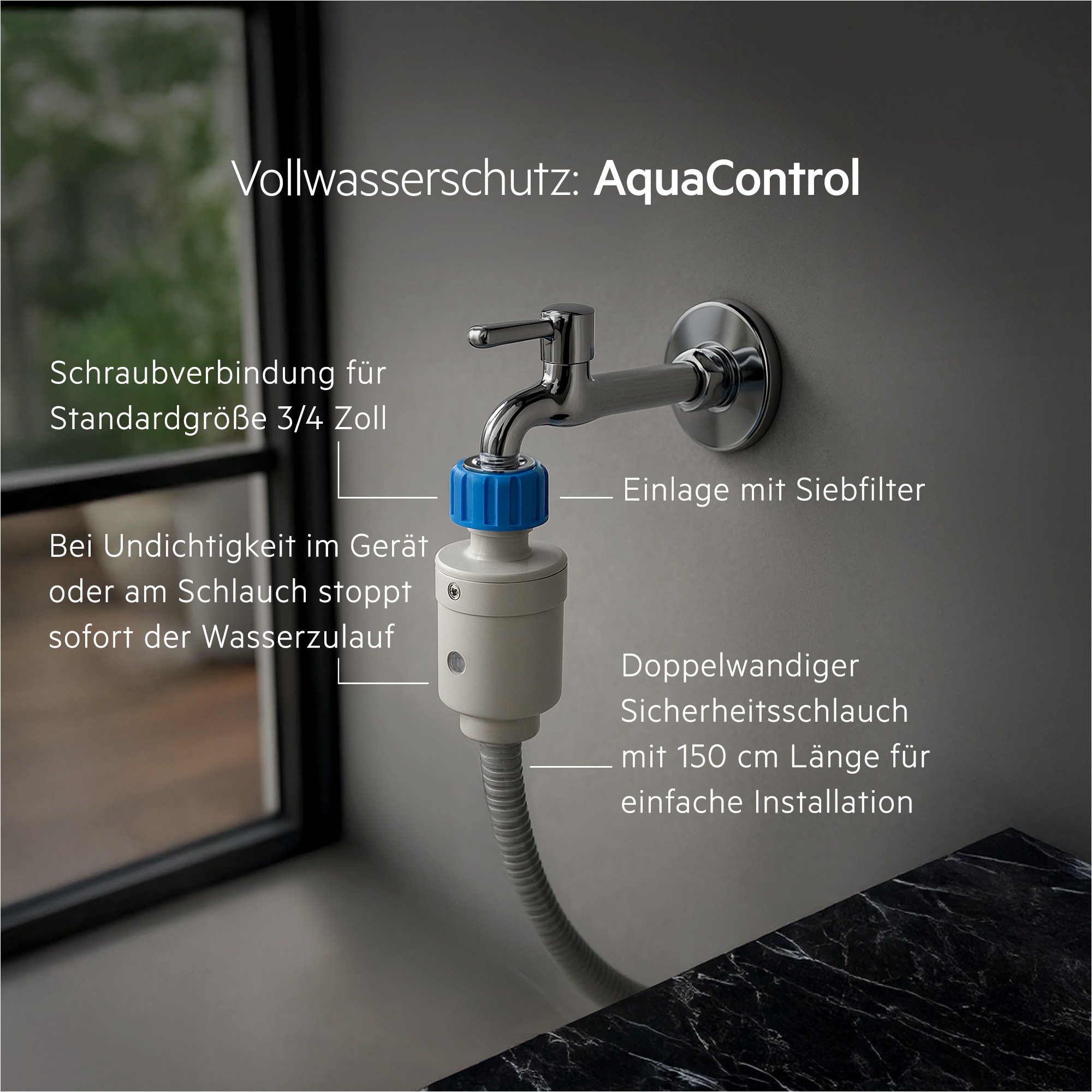 AEG Waschmaschine 9000 »LR9WW80400« 10 kg 1400 U/min SoftWater: Schützt Farbe und  Form durch enthärtetes Wasser bei 30°C