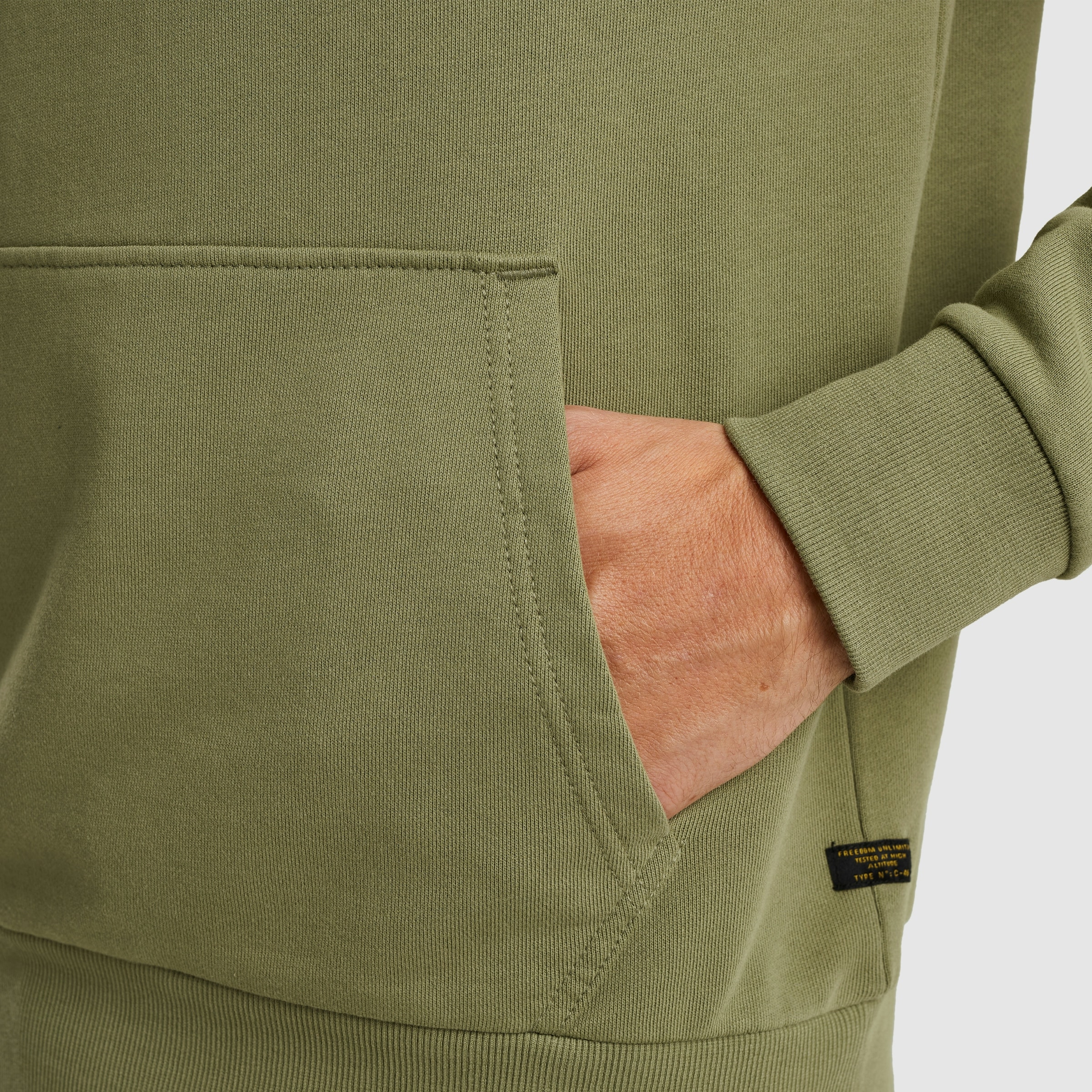 PME LEGEND Kapuzensweatshirt »Hooded soft terry with logo« mit Logo Print