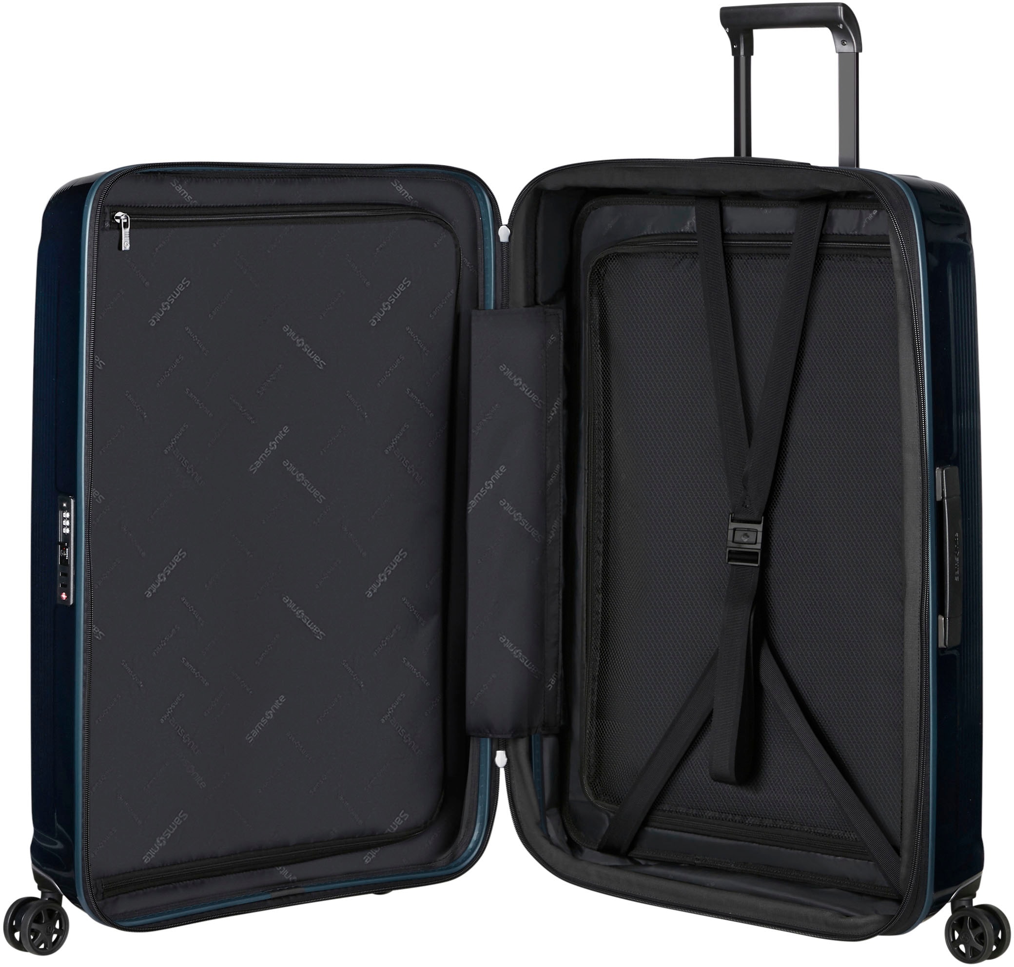 Samsonite Hartschalen-Trolley »NUON, verschiedene Größen und Farben«, 4 Rollen, Hartschalen-Koffer TSA-Zahlenschloss Volumenerweiterung bei S/XL