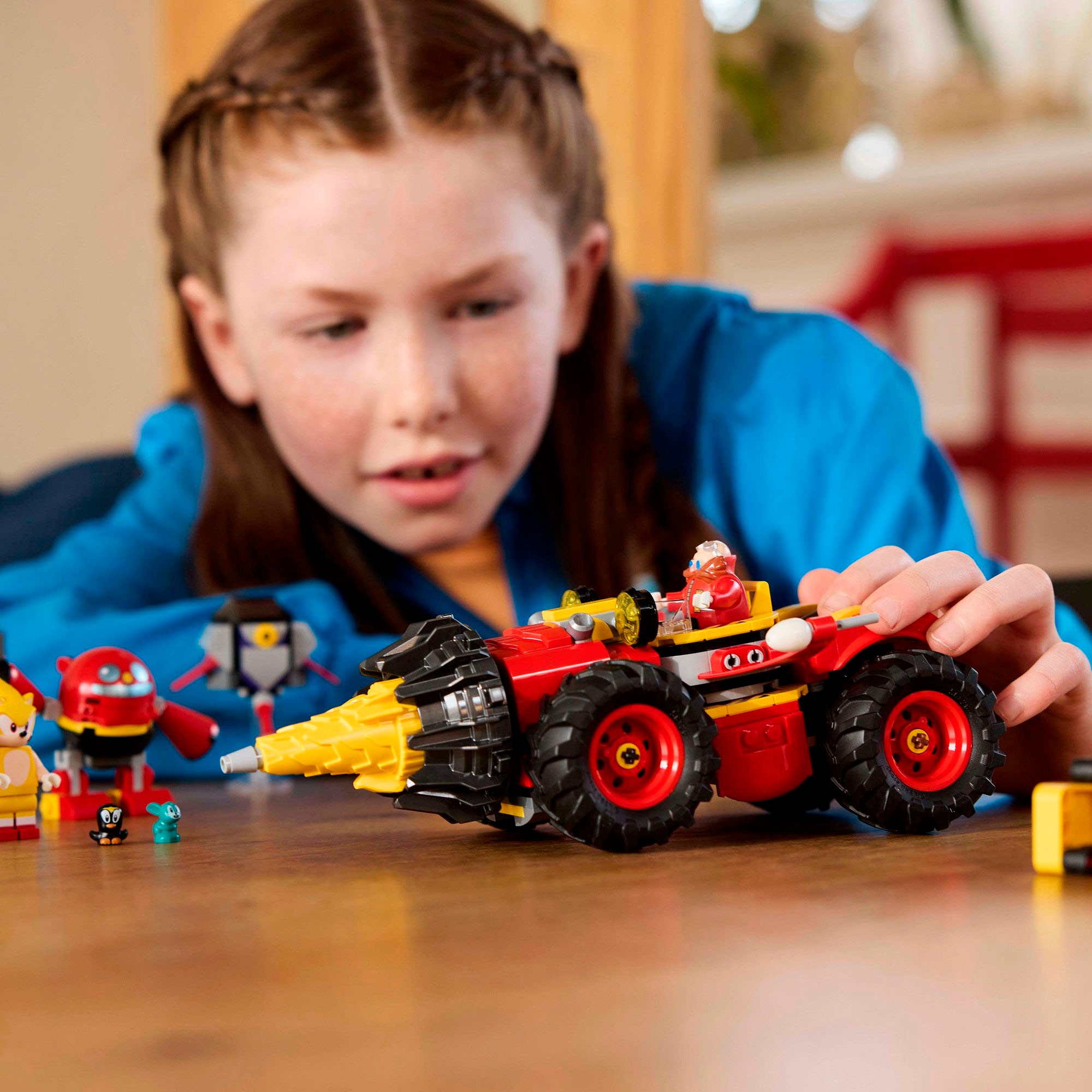 LEGO® Konstruktionsspielsteine »Super Sonic vs. Egg Drillster (76999), LEGO Sonic«, (590 St.), Made in Europe