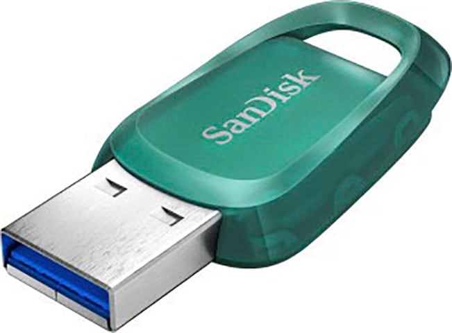 Sandisk USB-Stick »Cruzer Ultra Eco 64GB«, (USB 3.2 Lesegeschwindigkeit 100 MB/s)