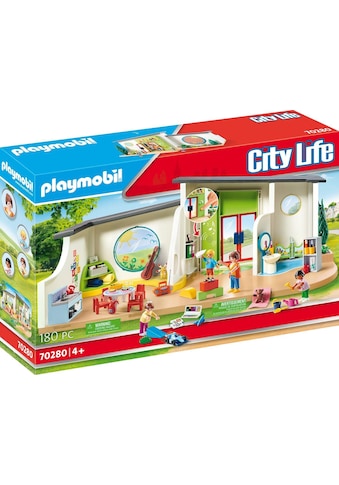 Playmobil® Konstruktions-Spielset »KiTa Regenbogen (70280), City Life«, (180 St.),... kaufen