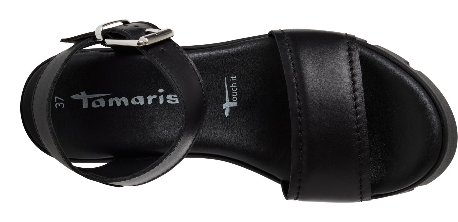 Tamaris Keilsandalette  Sommerschuh, Riemchensandale mit modischer Plateausohle
