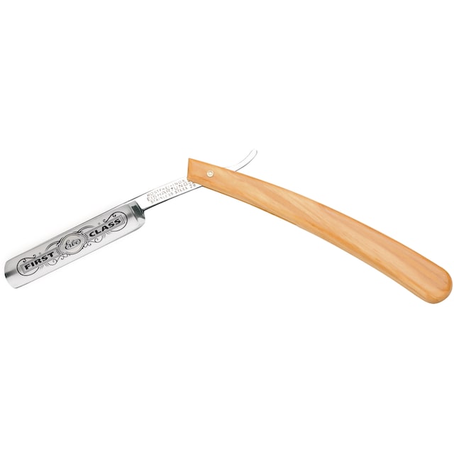 ERBE Rasiermesser »Qualitäts-Rasiermesser mit Olivenholz-Griff« bei ♕