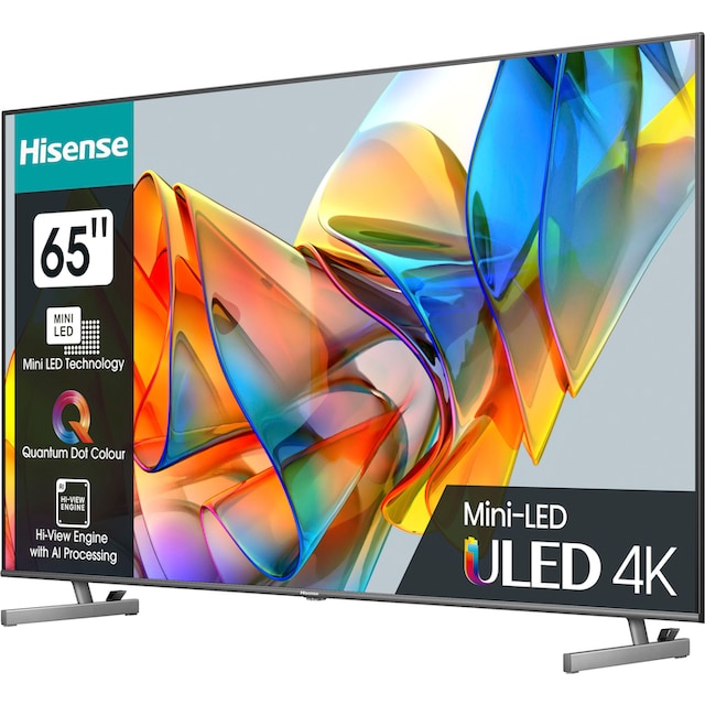 Hisense Mini-LED-Fernseher »65U6KQ«, 164 cm/65 Zoll, 4K Ultra HD, Smart-TV  ➥ 3 Jahre XXL Garantie | UNIVERSAL