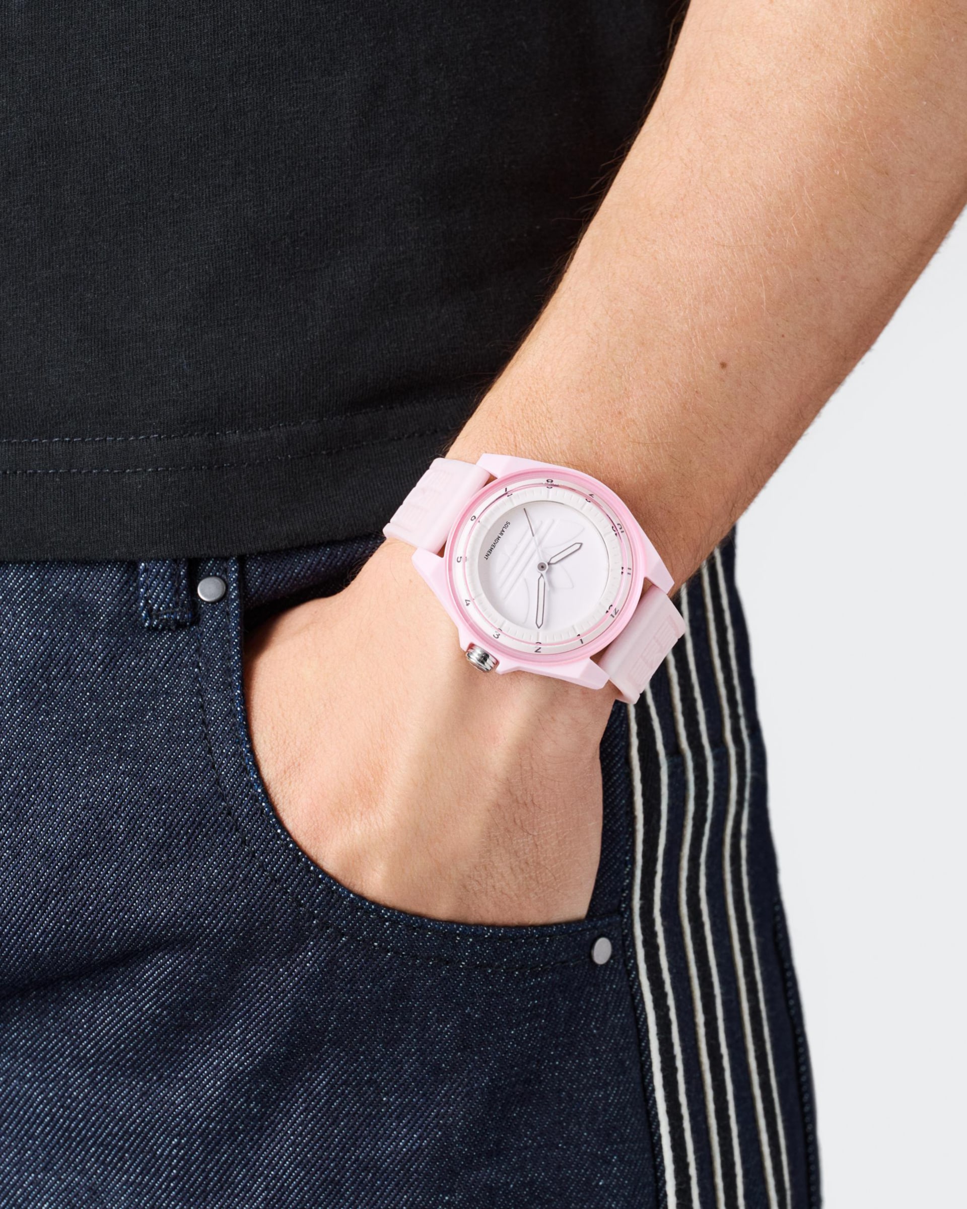 adidas Originals Solaruhr »PROJECT FOUR SOLAR« Quarzuhr, Armbanduhr, Herrenuhr, Damenuhr, Resinarmband