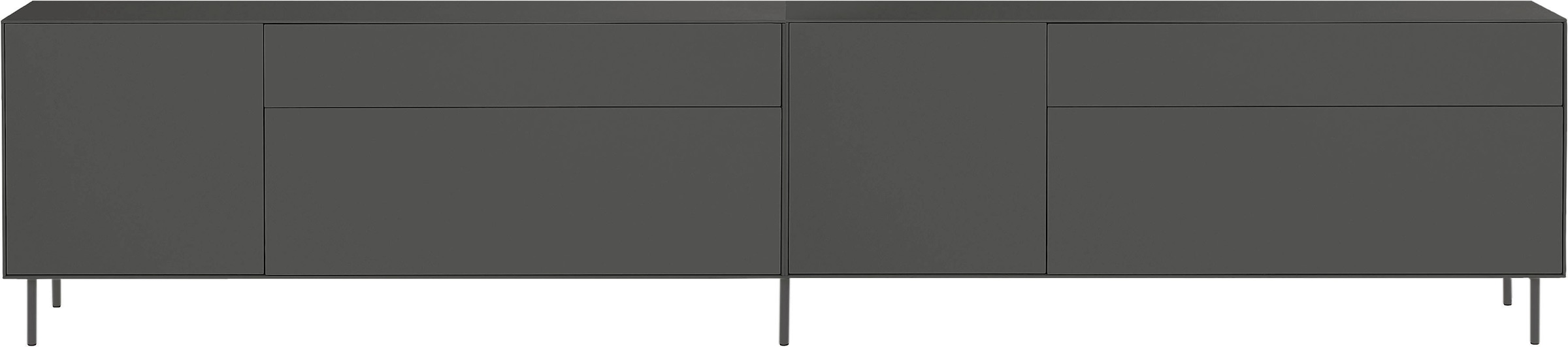 LeGer Home by Lena Gercke Lowboard »Essentials«, (2 St.), Breite: 334cm, MDF