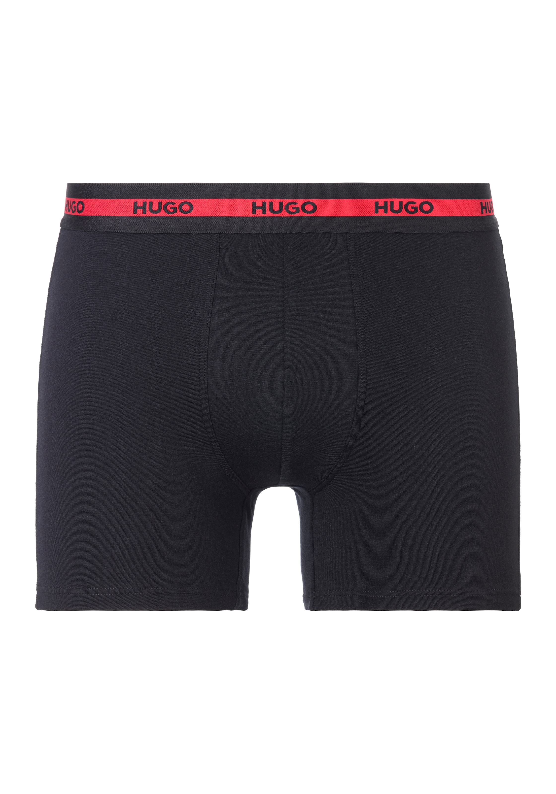 HUGO Underwear Boxer »B BXR TRIPLET PLANET«, (Set, 3 St.), mit elastischem Bund