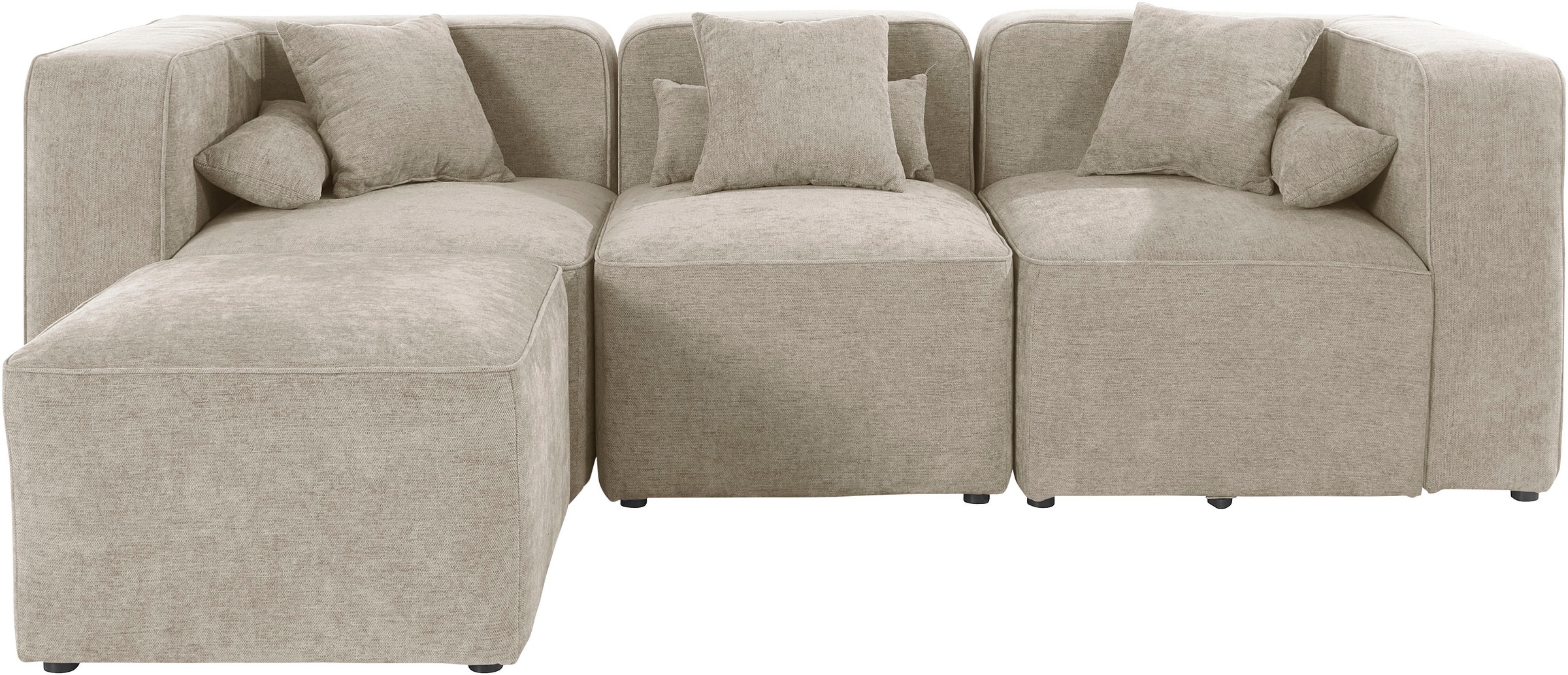 Home affaire 3-Sitzer »Sundstrup L-Form« Modulserie, individuelle Zusammenstellung