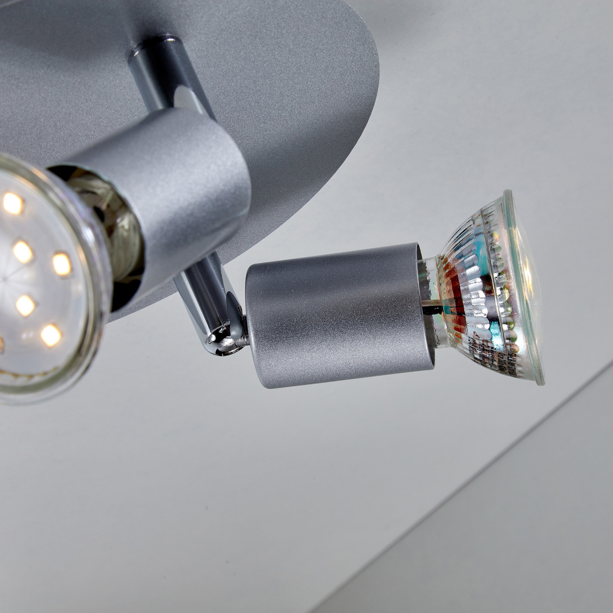 B.K.Licht LED Deckenspots »Lunis inkl. LED XXL | 3W warmweiß mit 250LM Jahren schwenkbar, GU10 3 kaufen GU10 Garantie 3«, Deckenleuchte flammig-flammig, 3 online