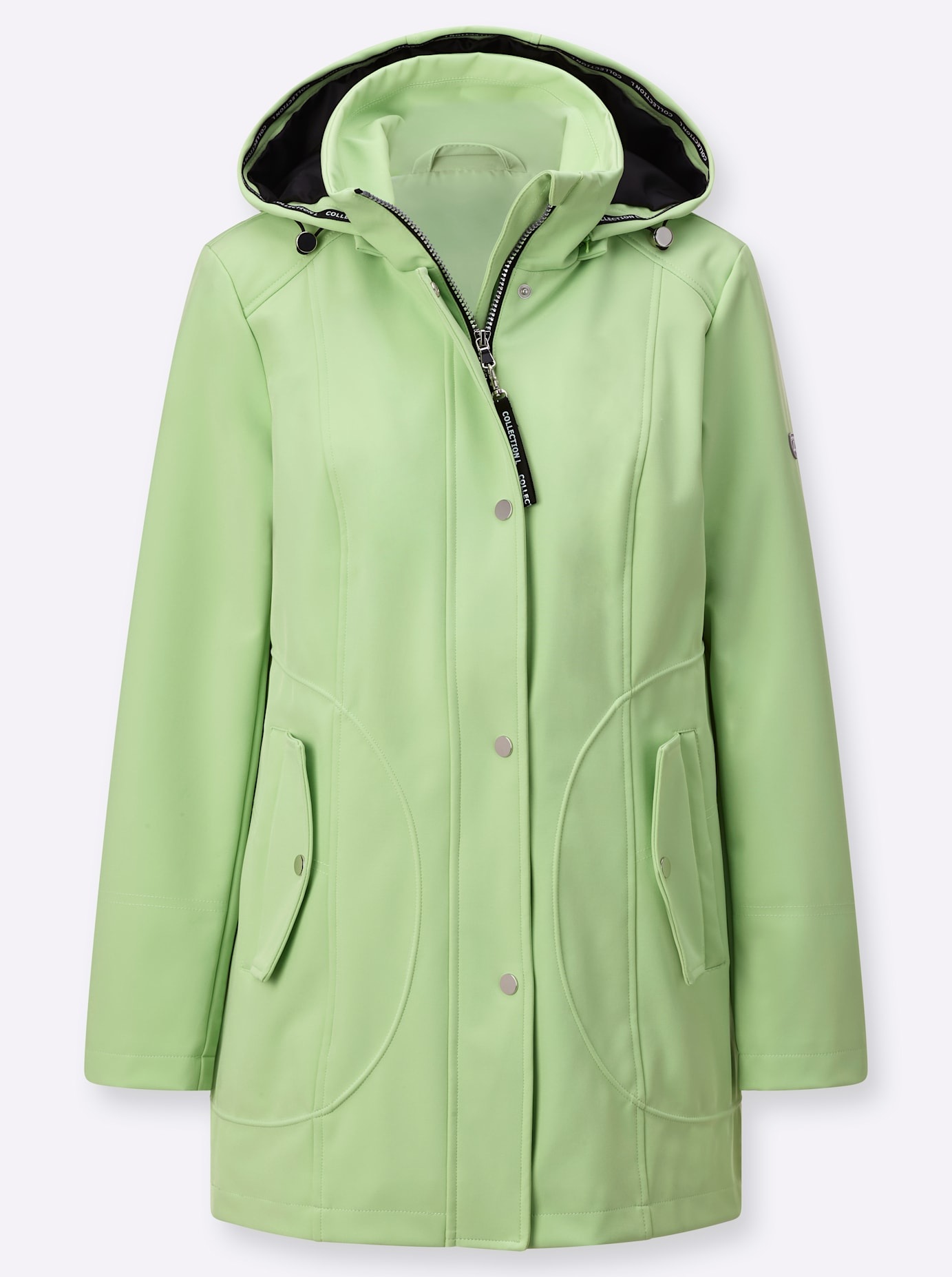 Casual Looks Softshelljacke, mit Kapuze