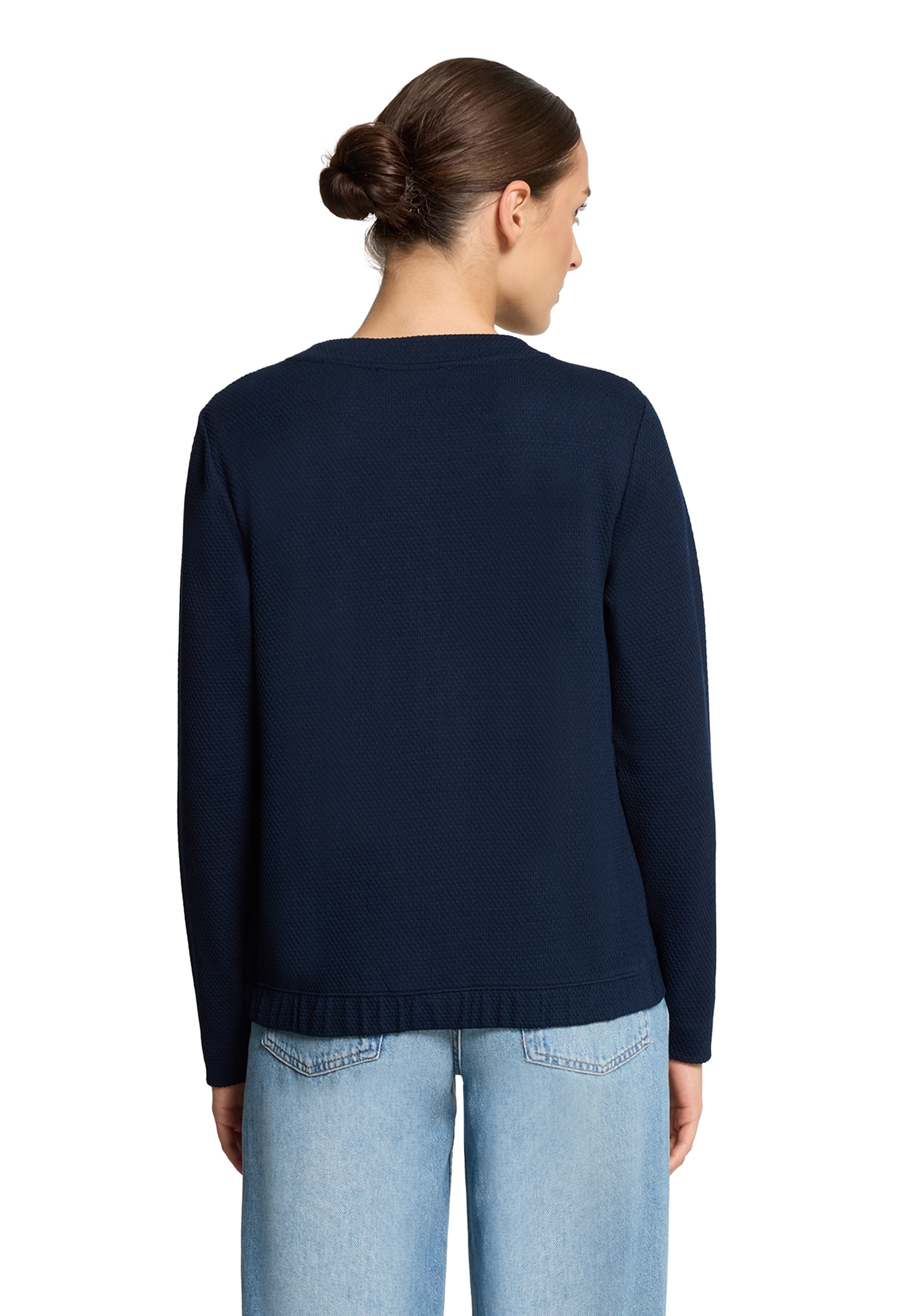 Betty Barclay Sweatshirt »Shirtjacke mit Struktur«