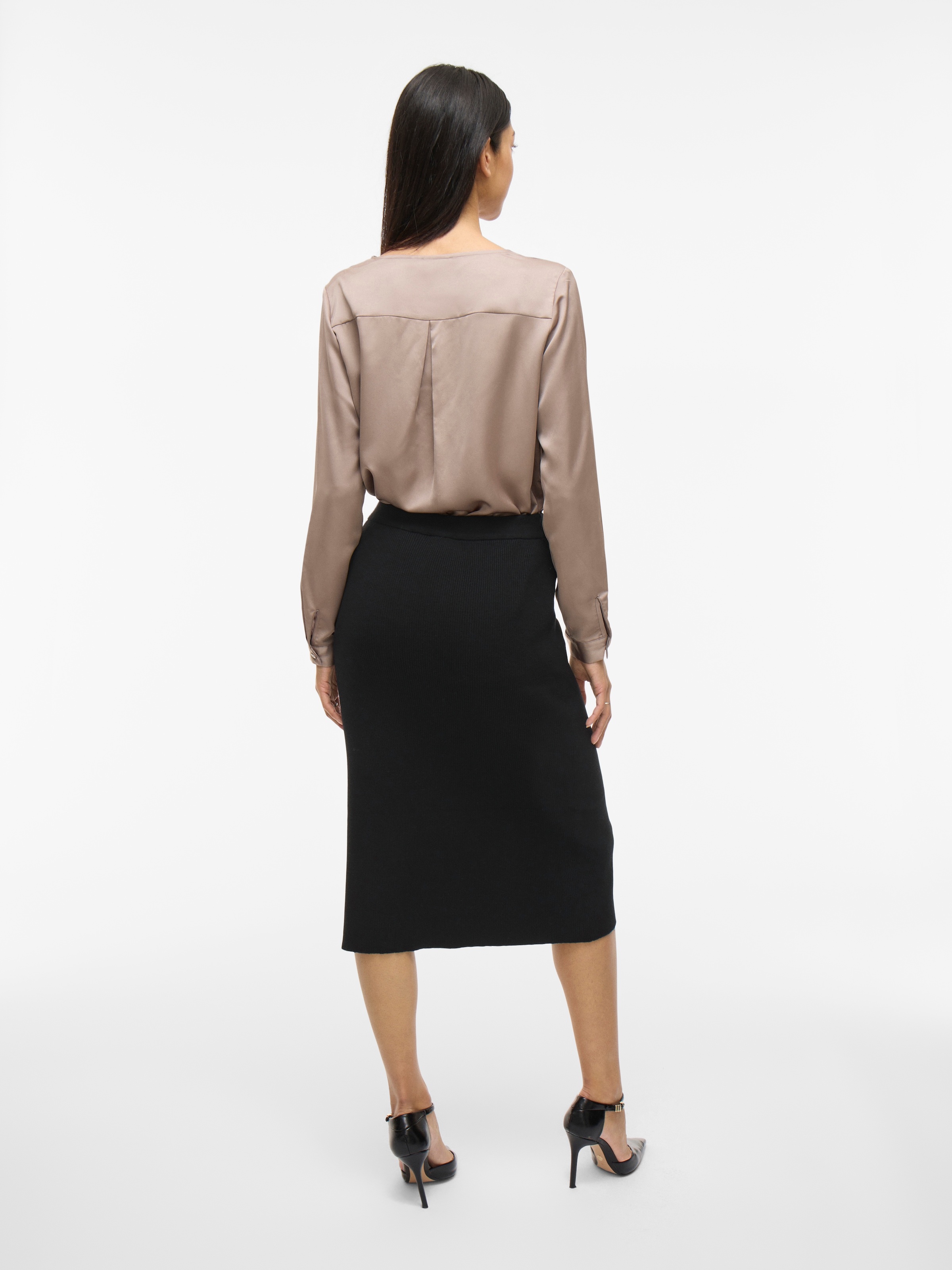 Vila Strickrock »VICOMFY A-LINE KNIT SKIRT- NOOS«