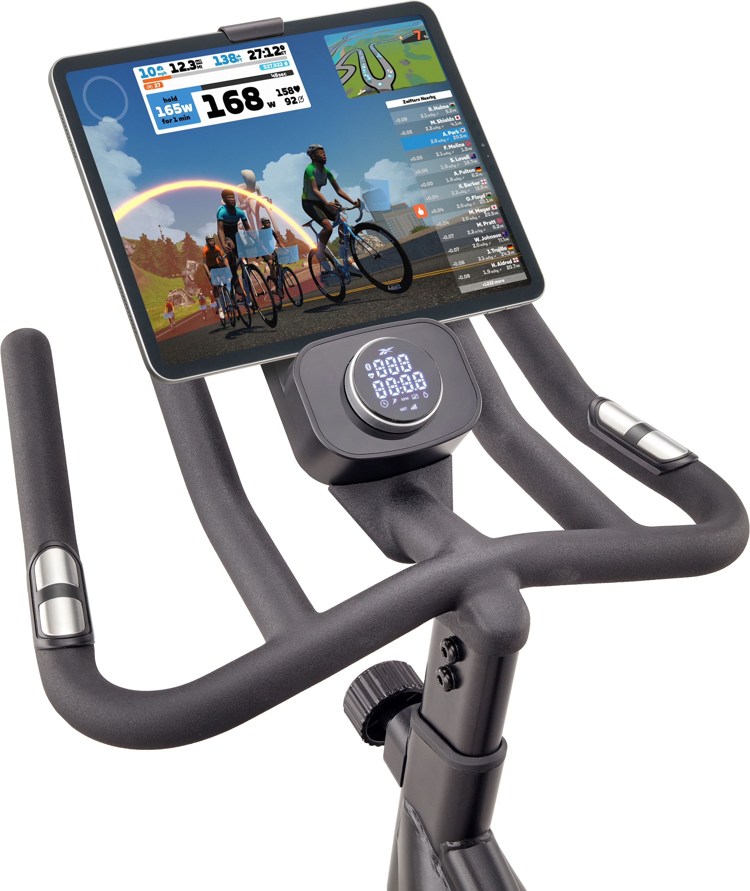 Reebok Speedbike »FR30 Speedbike«, (mit Tablet-Halterung), Schwungmasse ca. 6 kg, 32 Widerstandsstufen