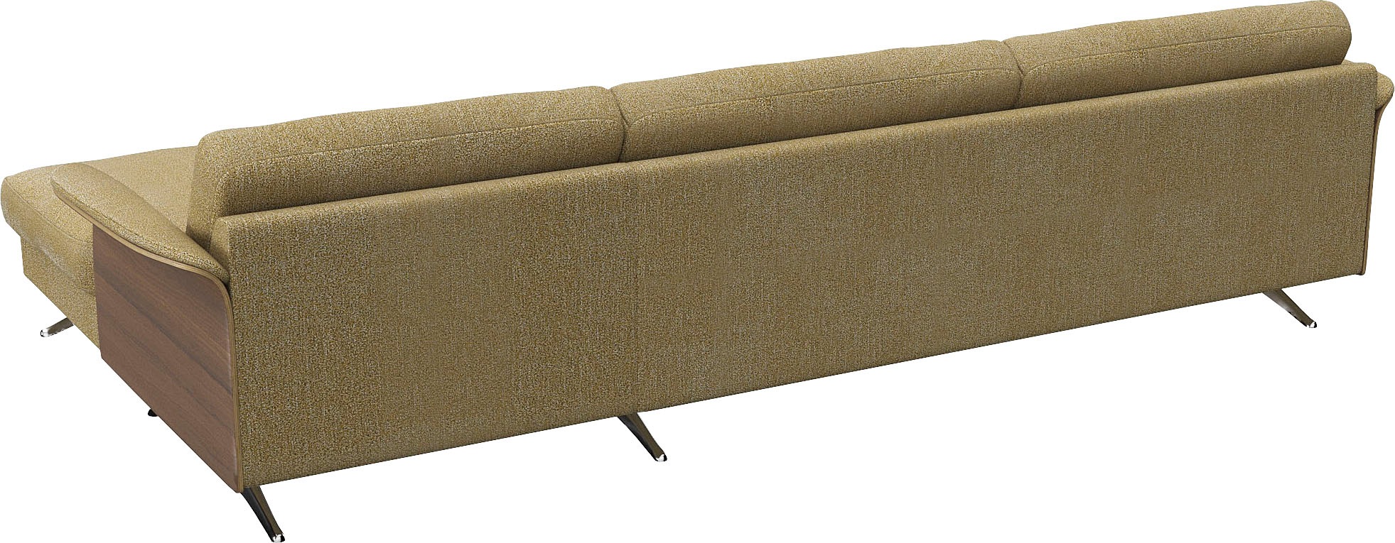 FLEXLUX Ecksofa »Glow Designsofa, bequem und komfortabel durch hochwertigen Sitzaufbau«, L-Form, Modernes skandinavisches Design