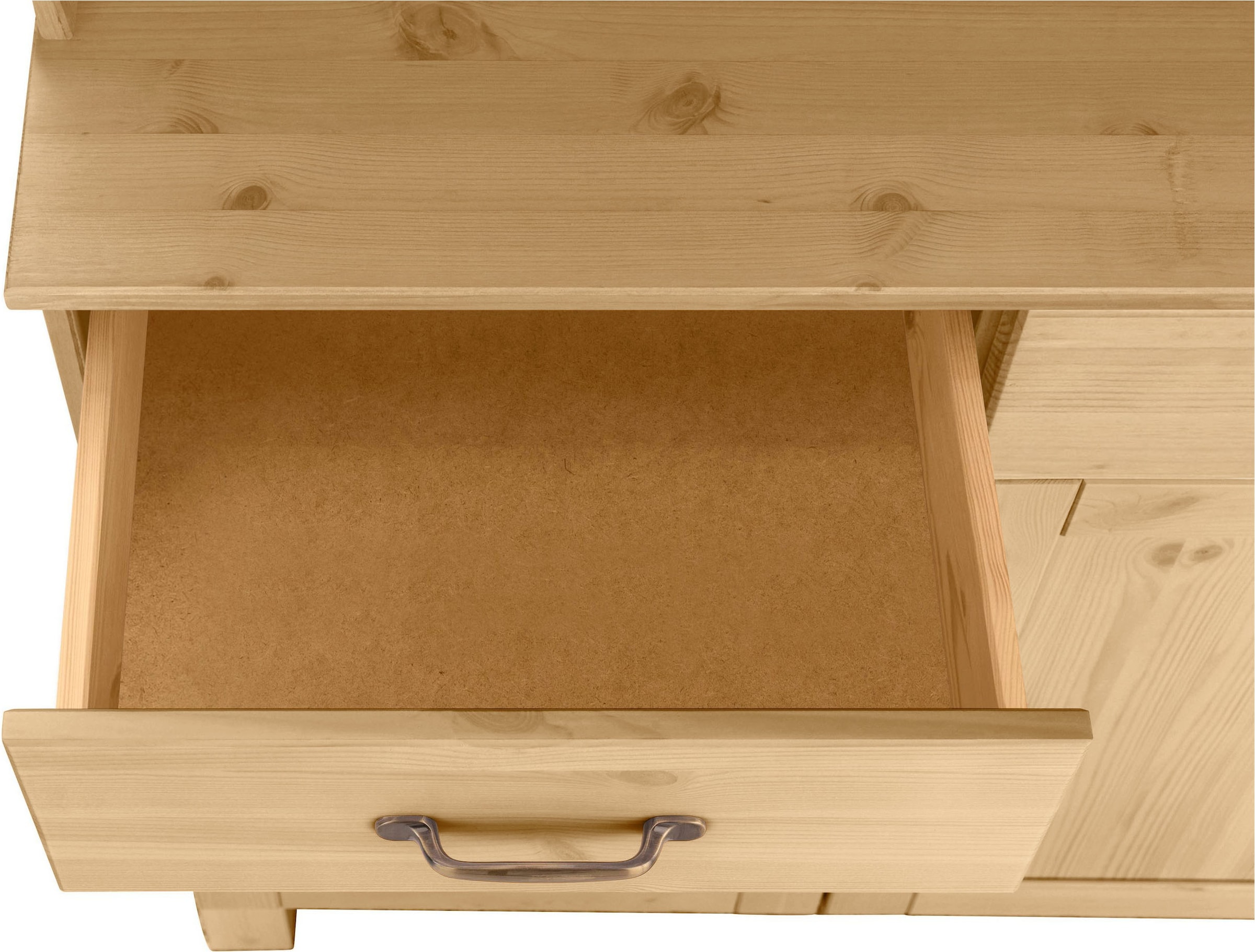 Home affaire Küchenbuffet »Alby« Breite 85 cm, 2 Glastüren
