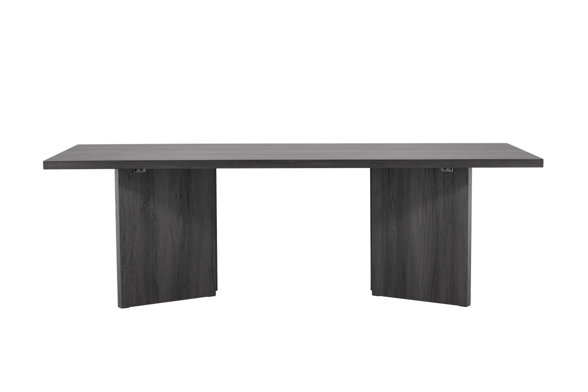 Venture Home Esstisch »Bassholmen, rechteckiger Esstisch in elegantem Schwarz, 240 × 100 cm« Esszimmertisch, MDF, rechteckig, einheitlich, geräumig, robust