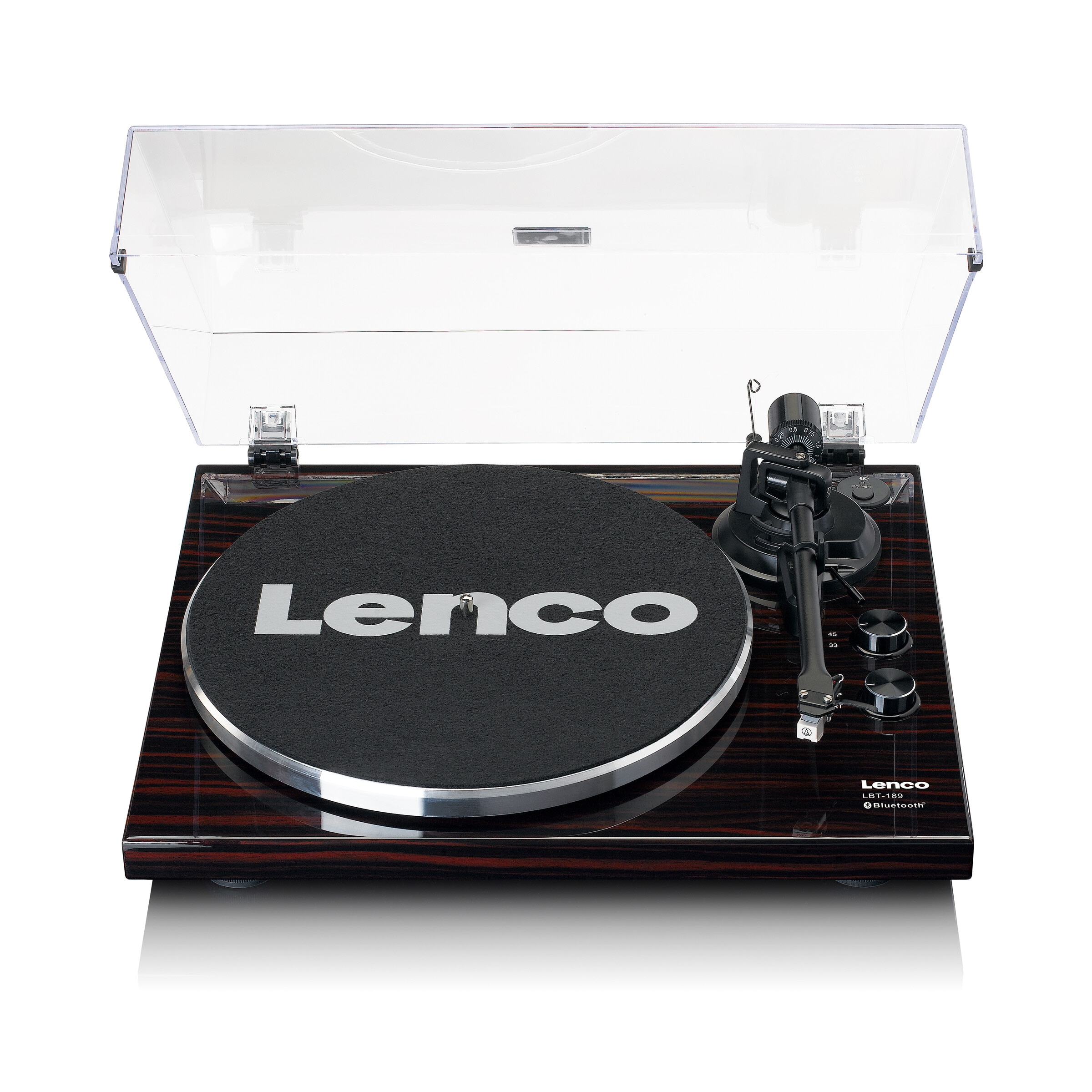 Lenco Plattenspieler »LBT-189WA«, Aufnahmefunktion via | 3 ➥ Jahre Bluetooth-Sender XXL UNIVERSAL PC, Garantie