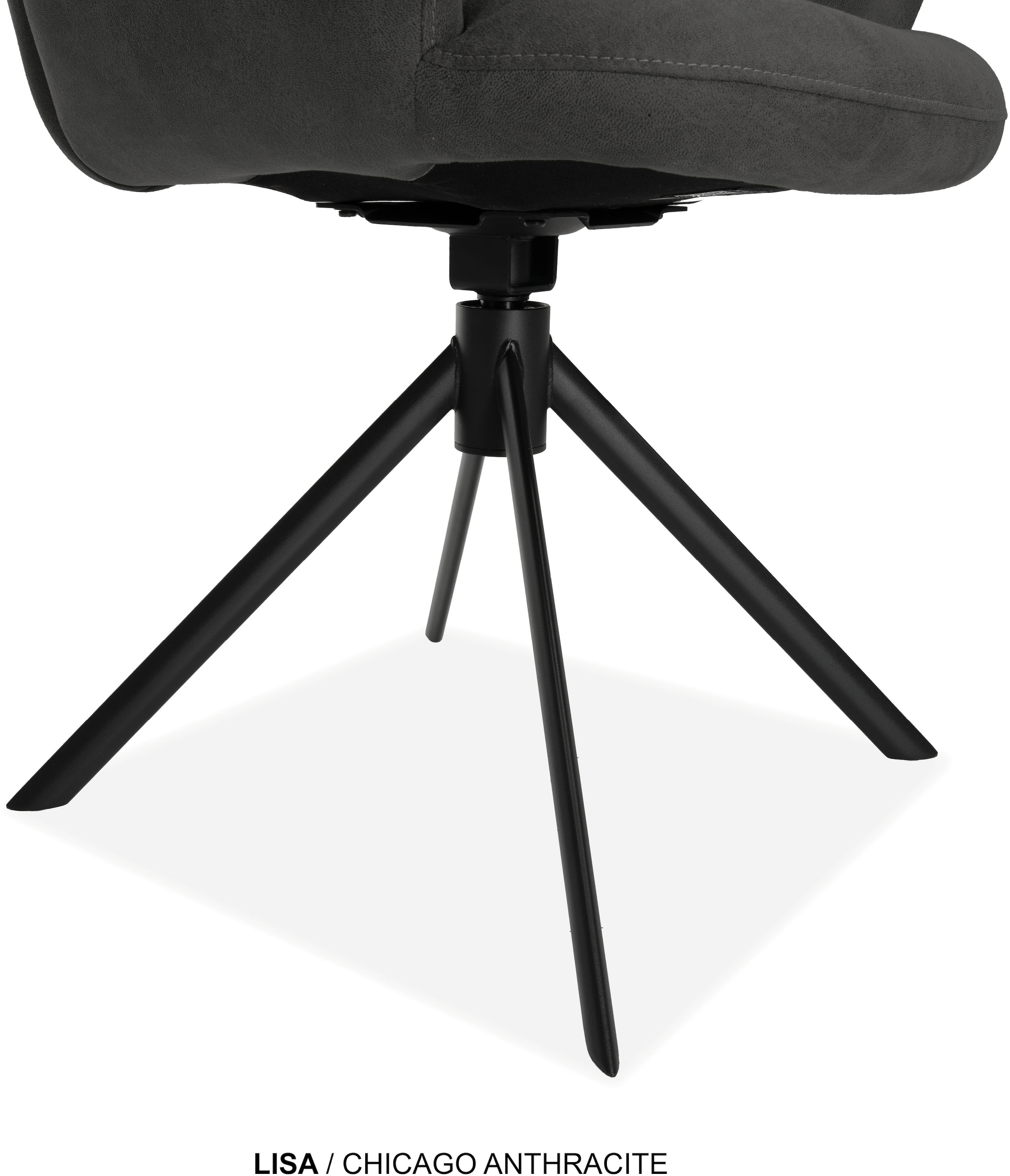 OMG Design Esszimmerstuhl »Lisa« (Set) 1 Stk.Drehstuhl mit auto-return, Armlehnenstuhl