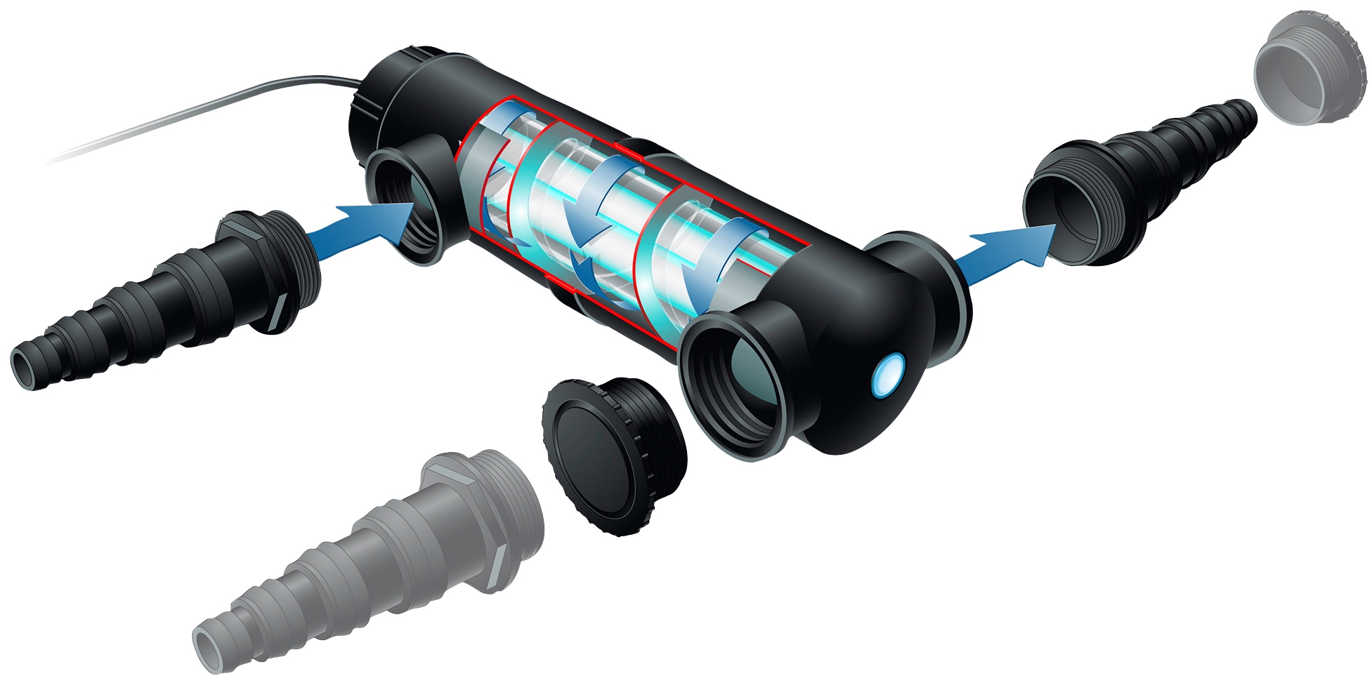 Ubbink UVC-Klärer, für Teiche bis 6000 l