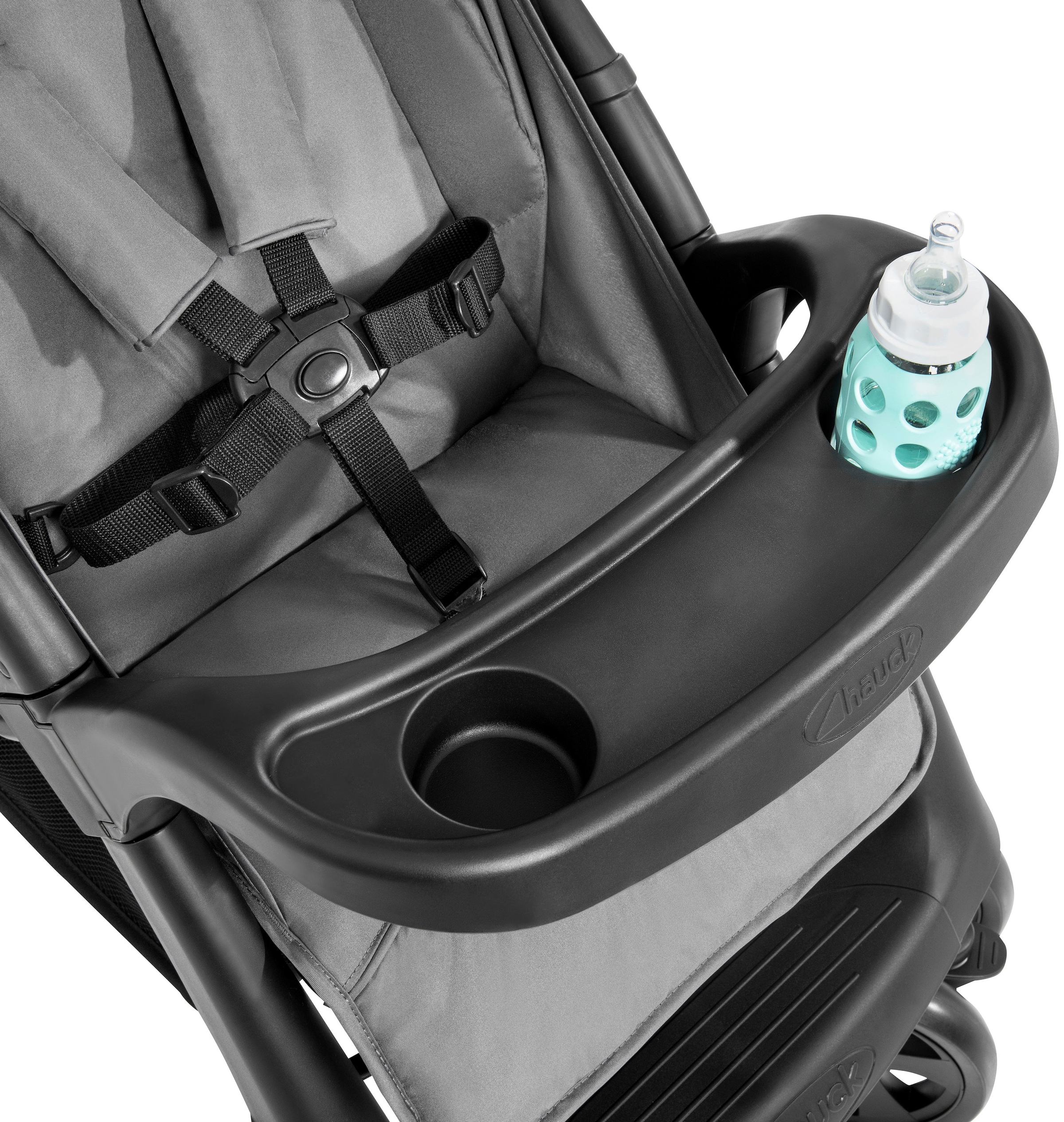 Hauck Kinder-Buggy »Shopper Neo II, grey«, 22 kg, mit schwenk- und feststellbaren Vorderrädern;